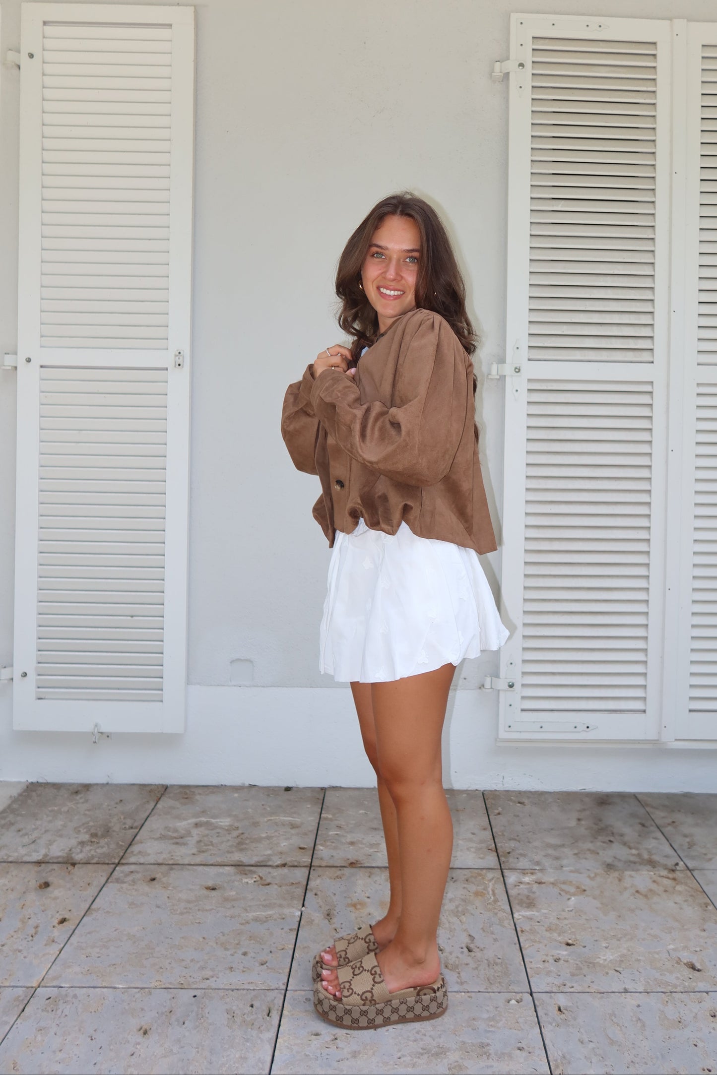 Wildleder Jacke "Miri"