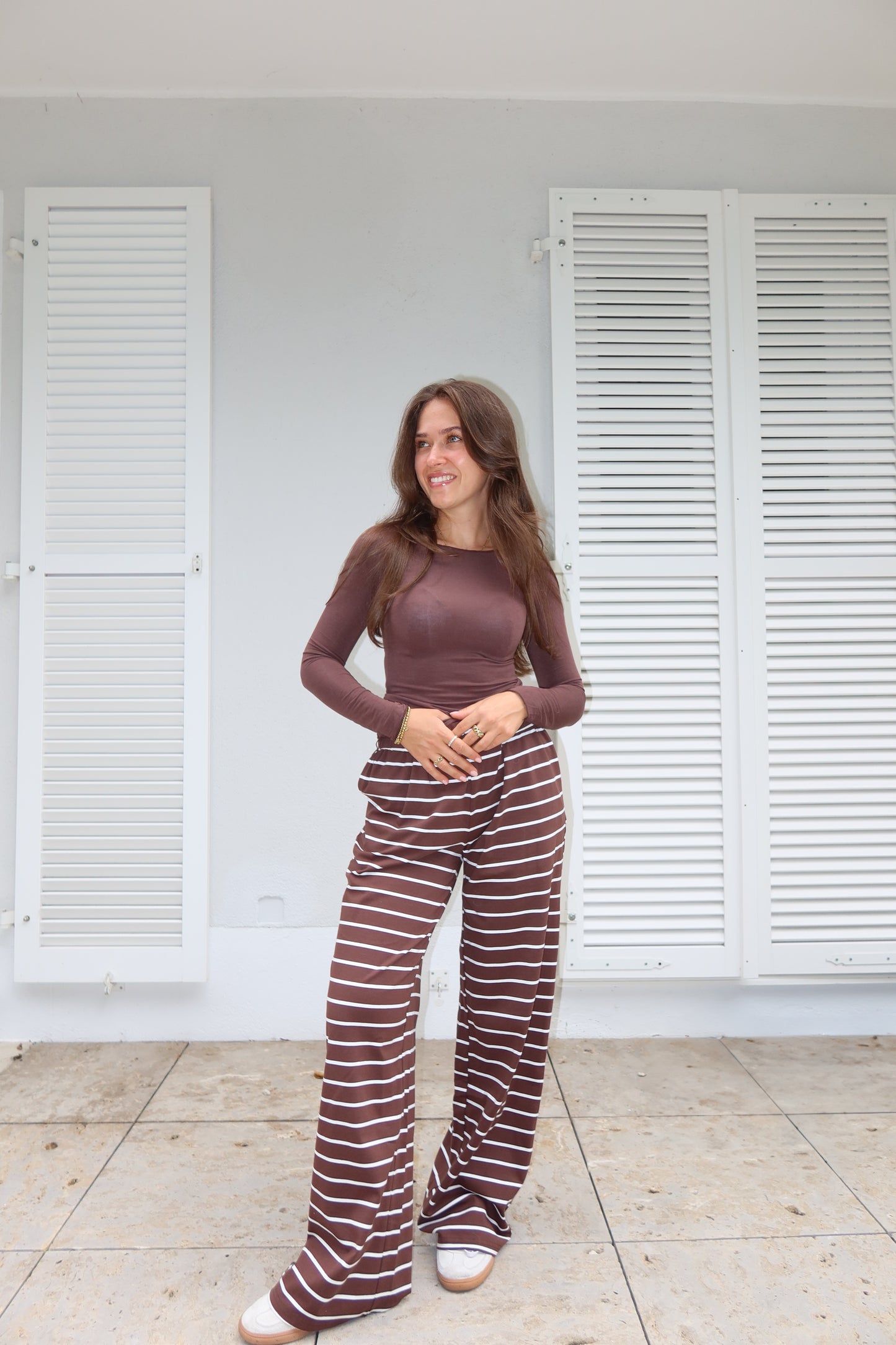 Gestreifte Hose "Milly"