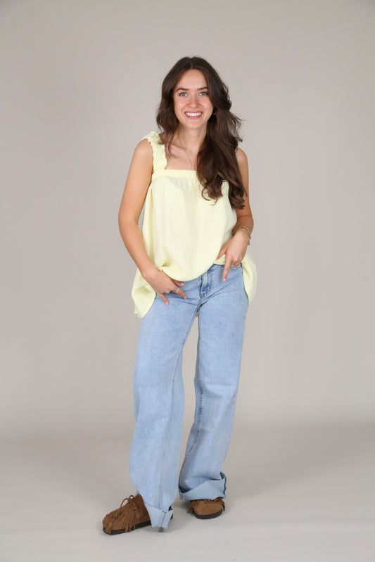 Musselin Top "SunnyLII" - Sale