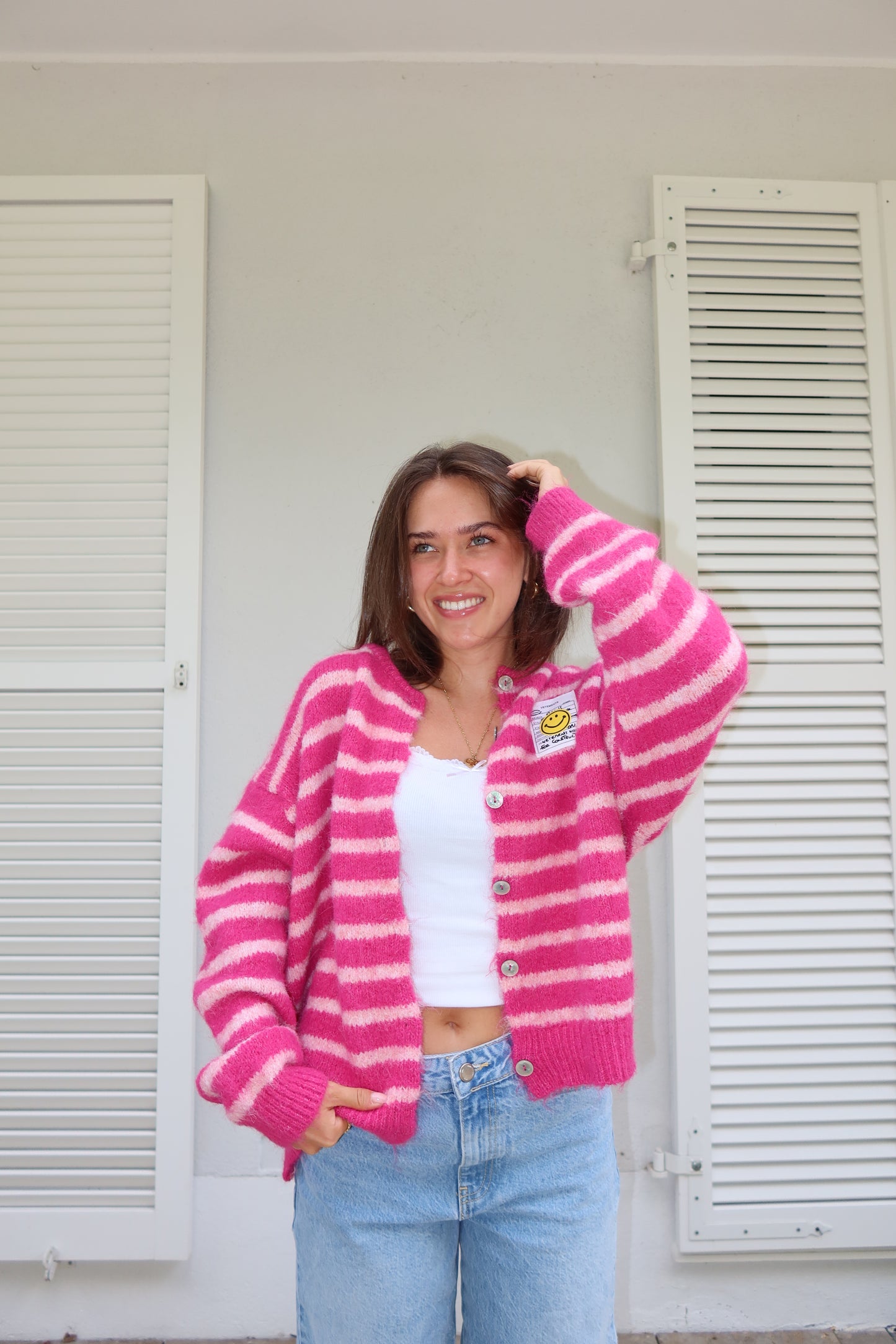 Cardigan Stripe "Smilla"
