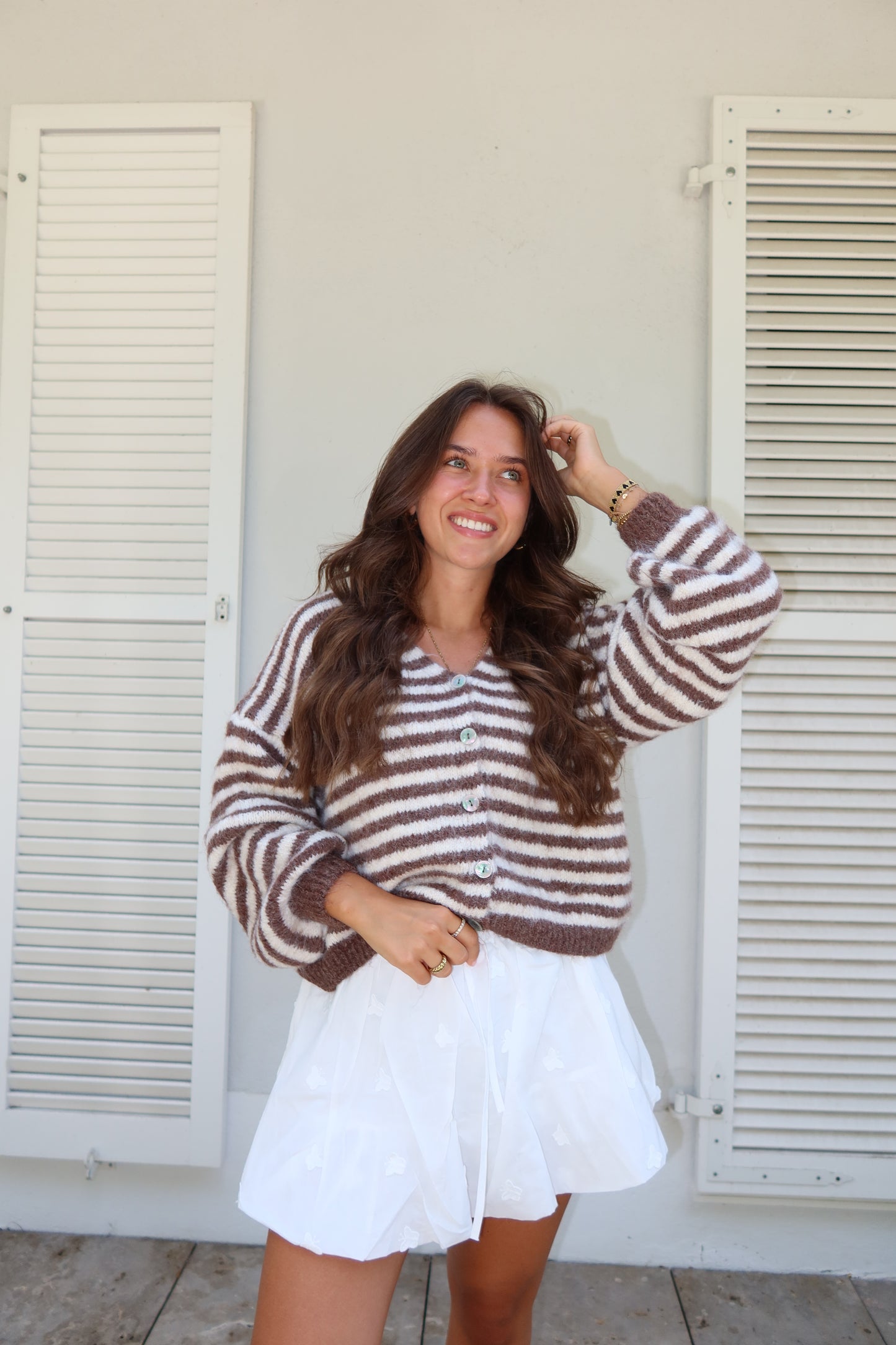 Cardigan Stripe "Karla"