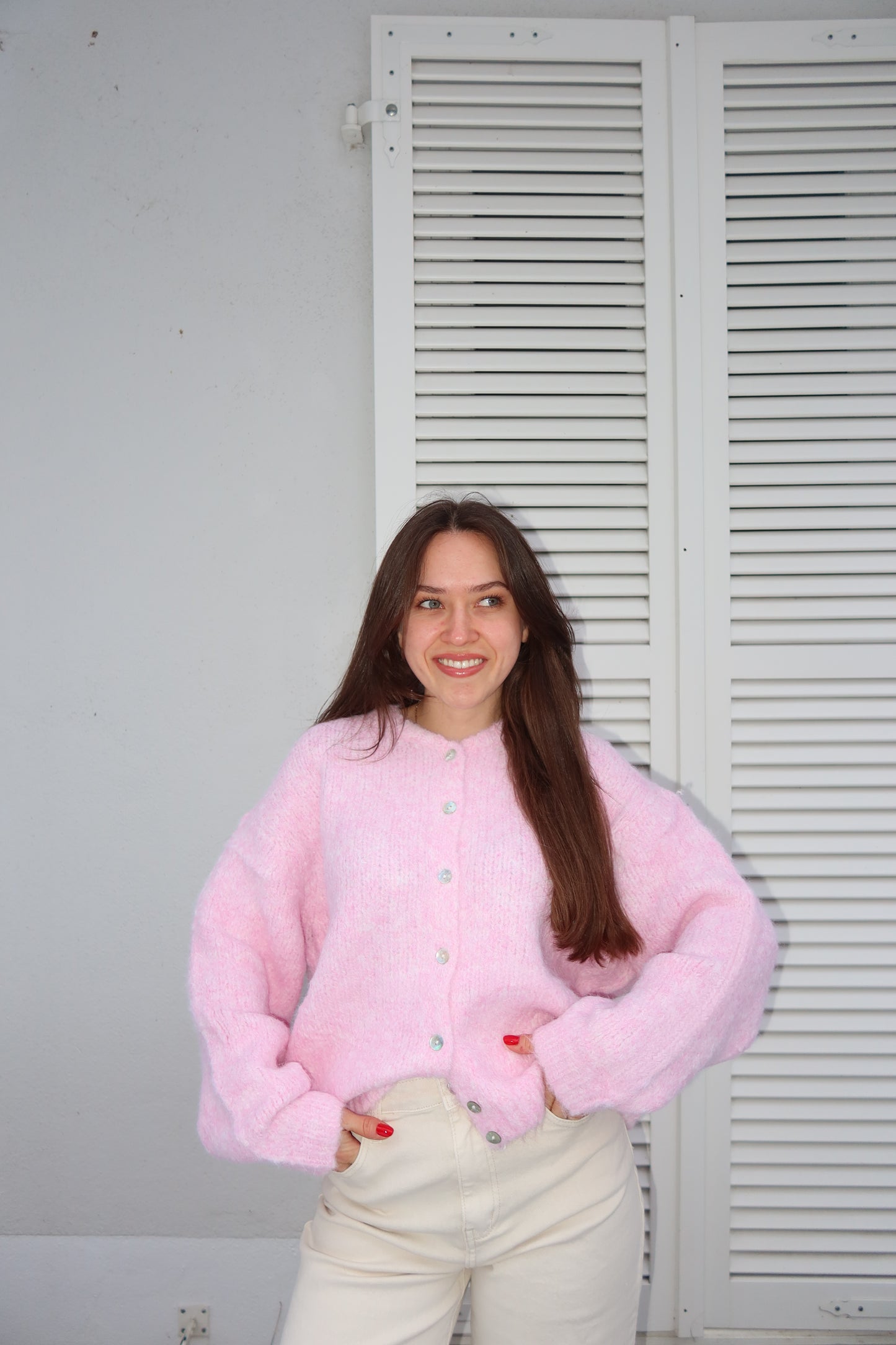 Cardigan soft spring • Blossom