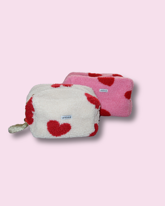 Kosmetik-Tasche Teddy-Heart