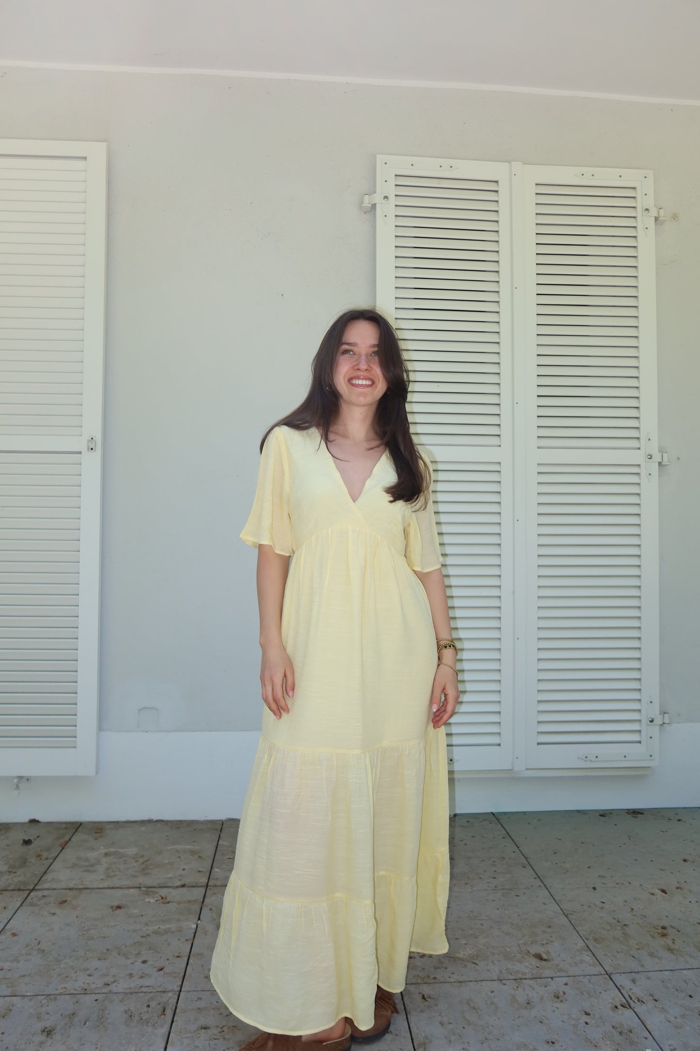 Maxikleid -yellow