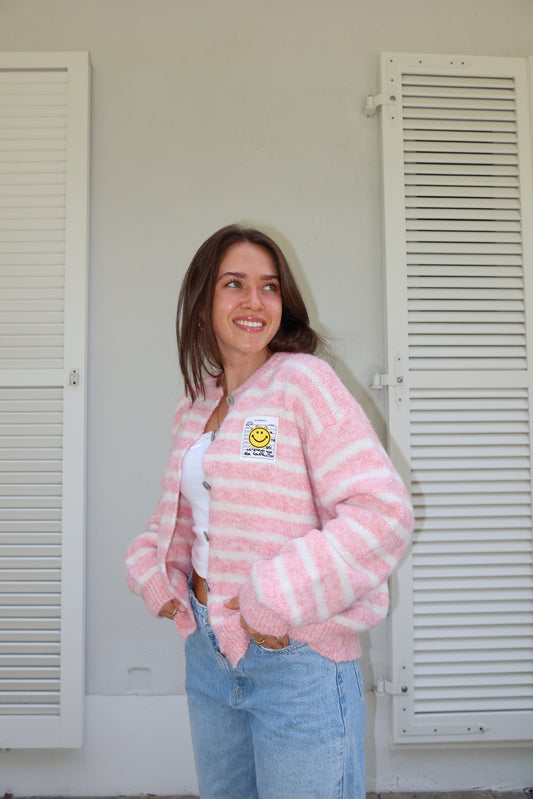 Cardigan Stripe "SmillaLII"