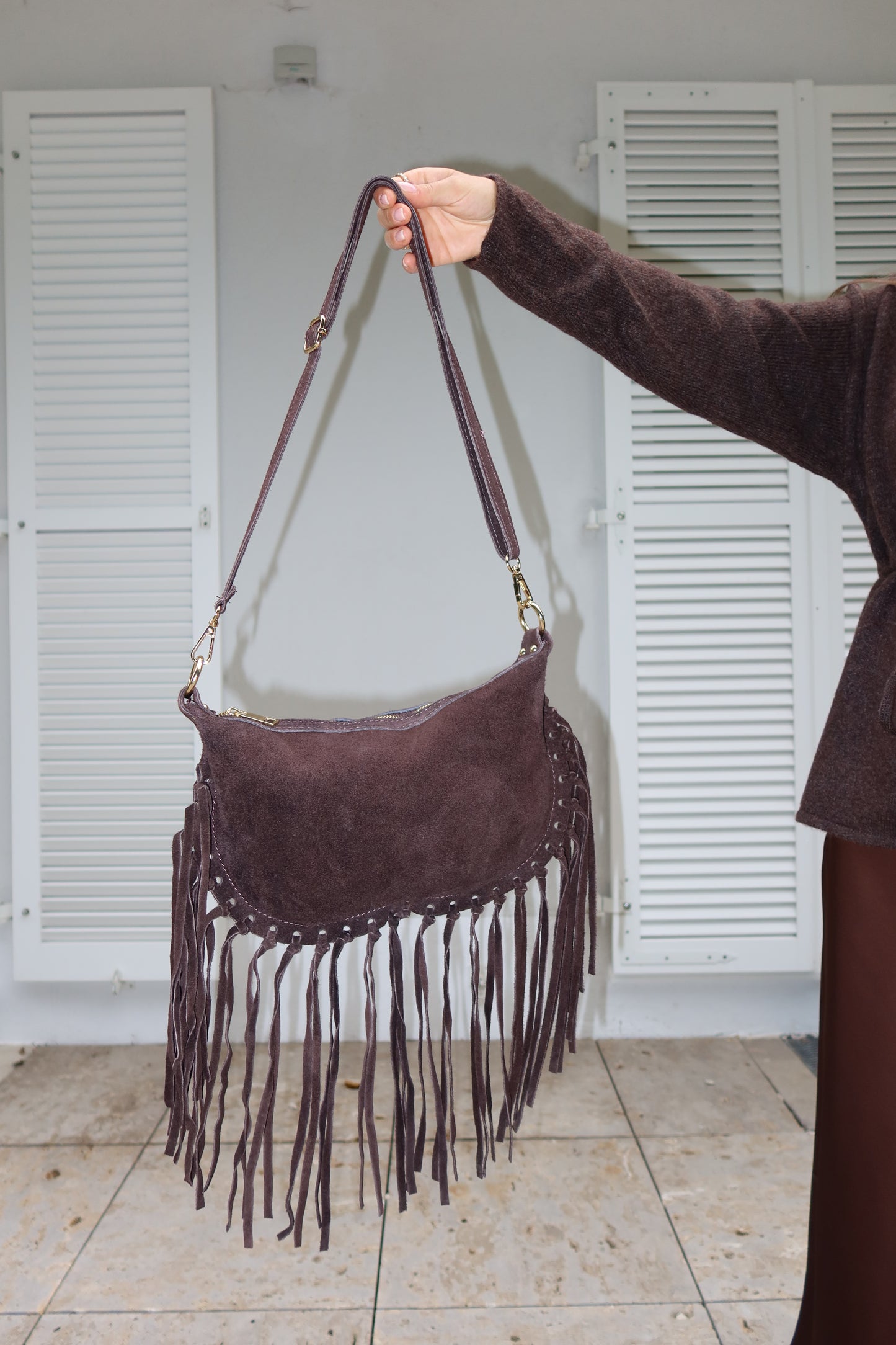 Fransen shoulder-Bag