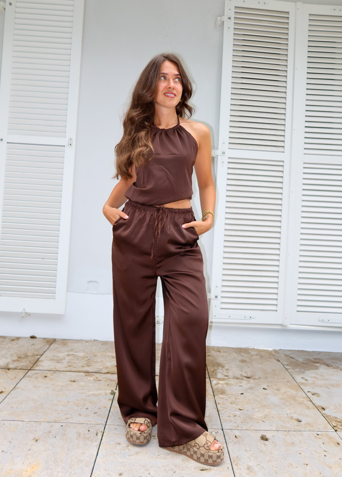 Satin Top "RominaLII"