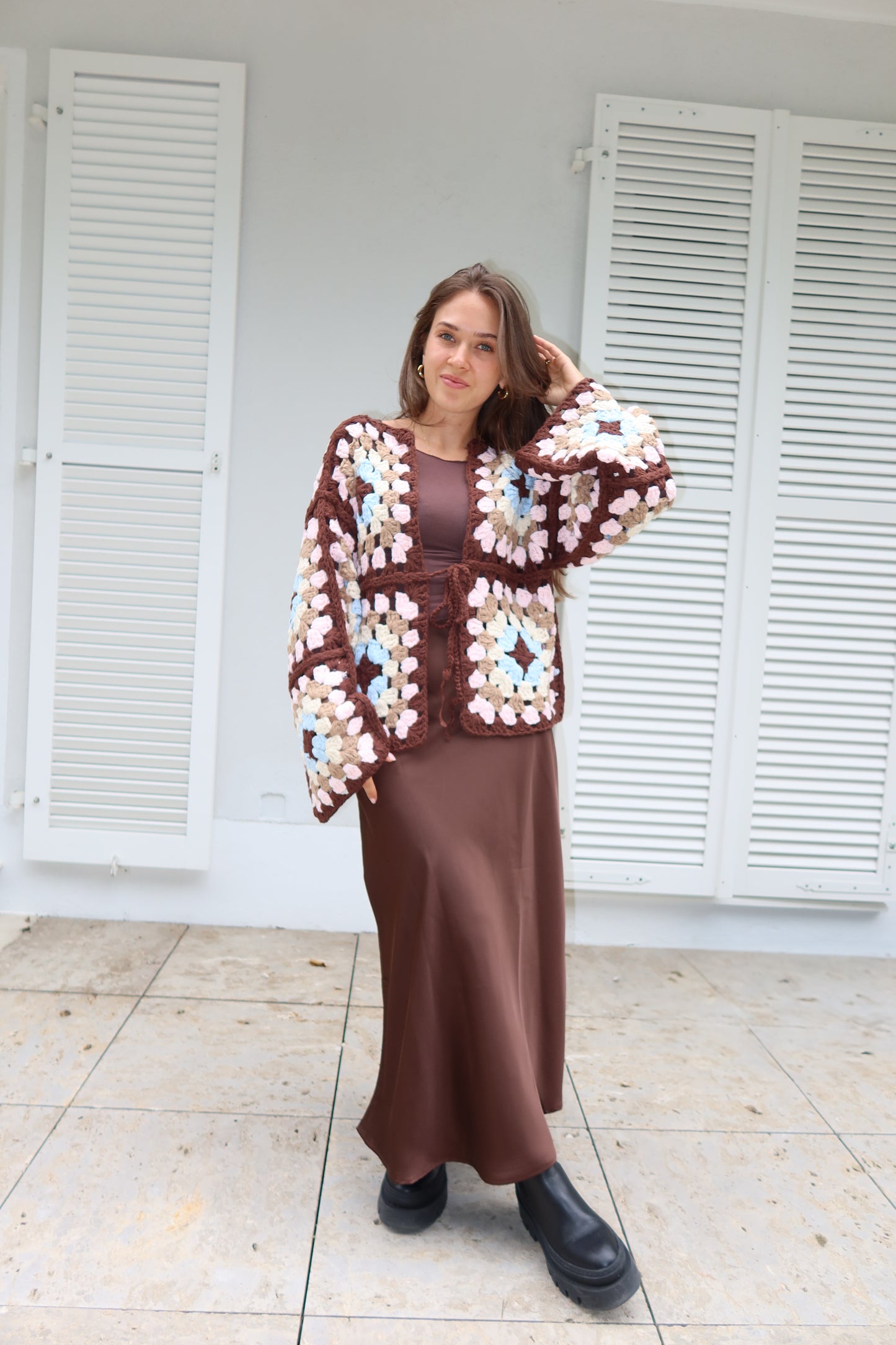 Handmade Crochet Cardigan "Lissy"