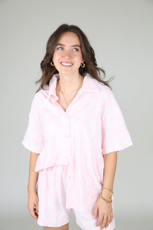 Frottee-Hemd "FloraLII" -Sale