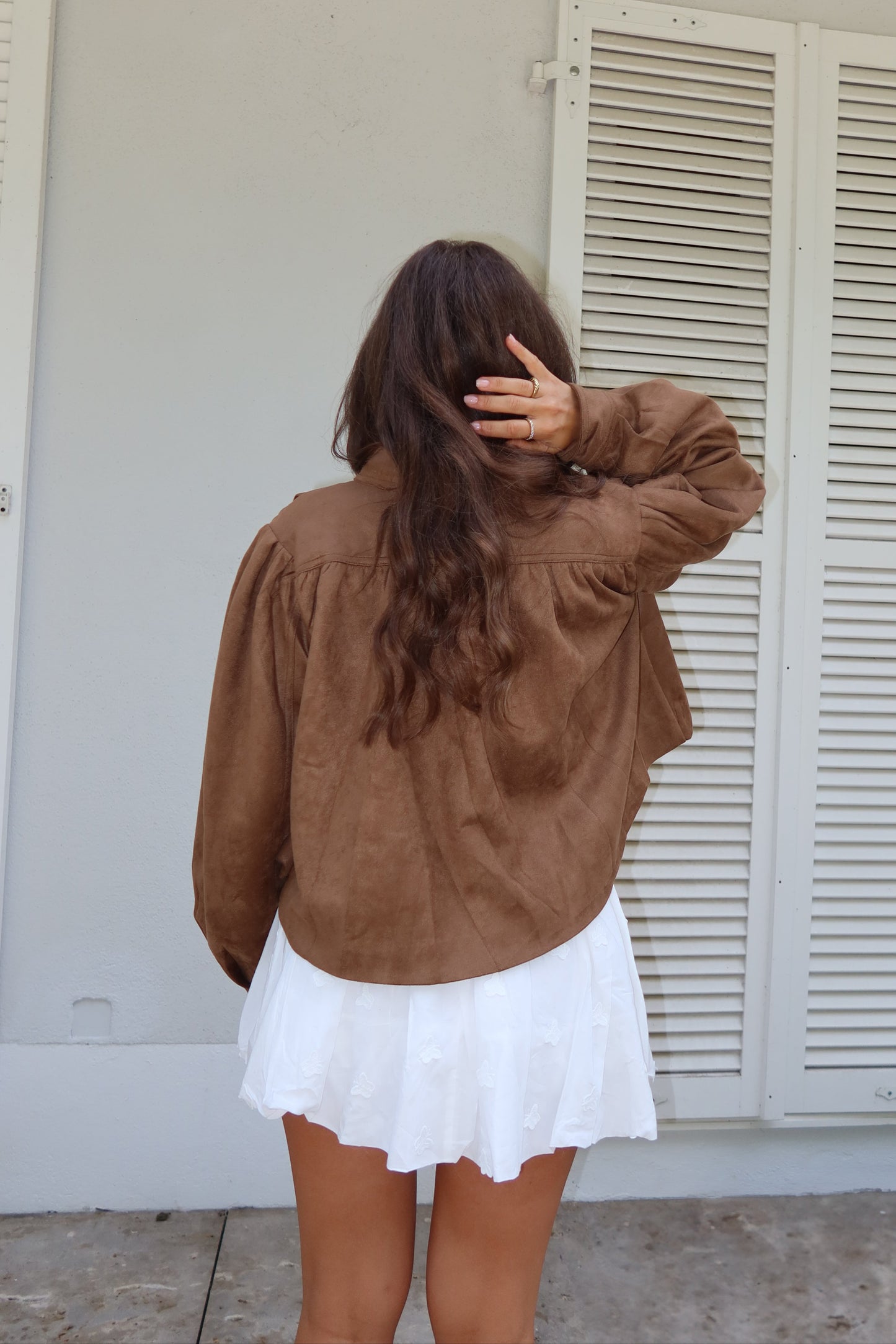 Wildleder Jacke "Miri"