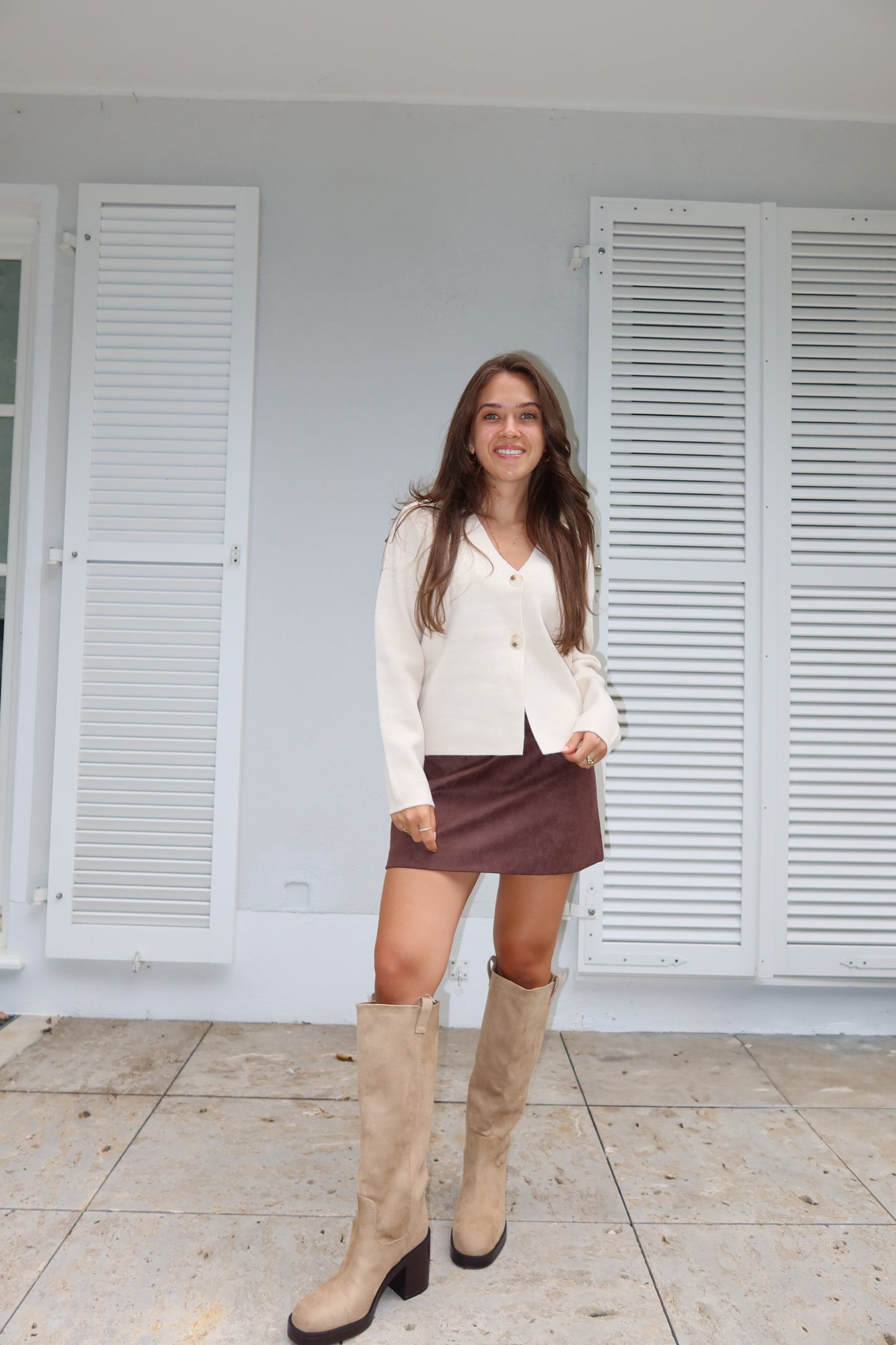 Cardigan blazer look "Cara"