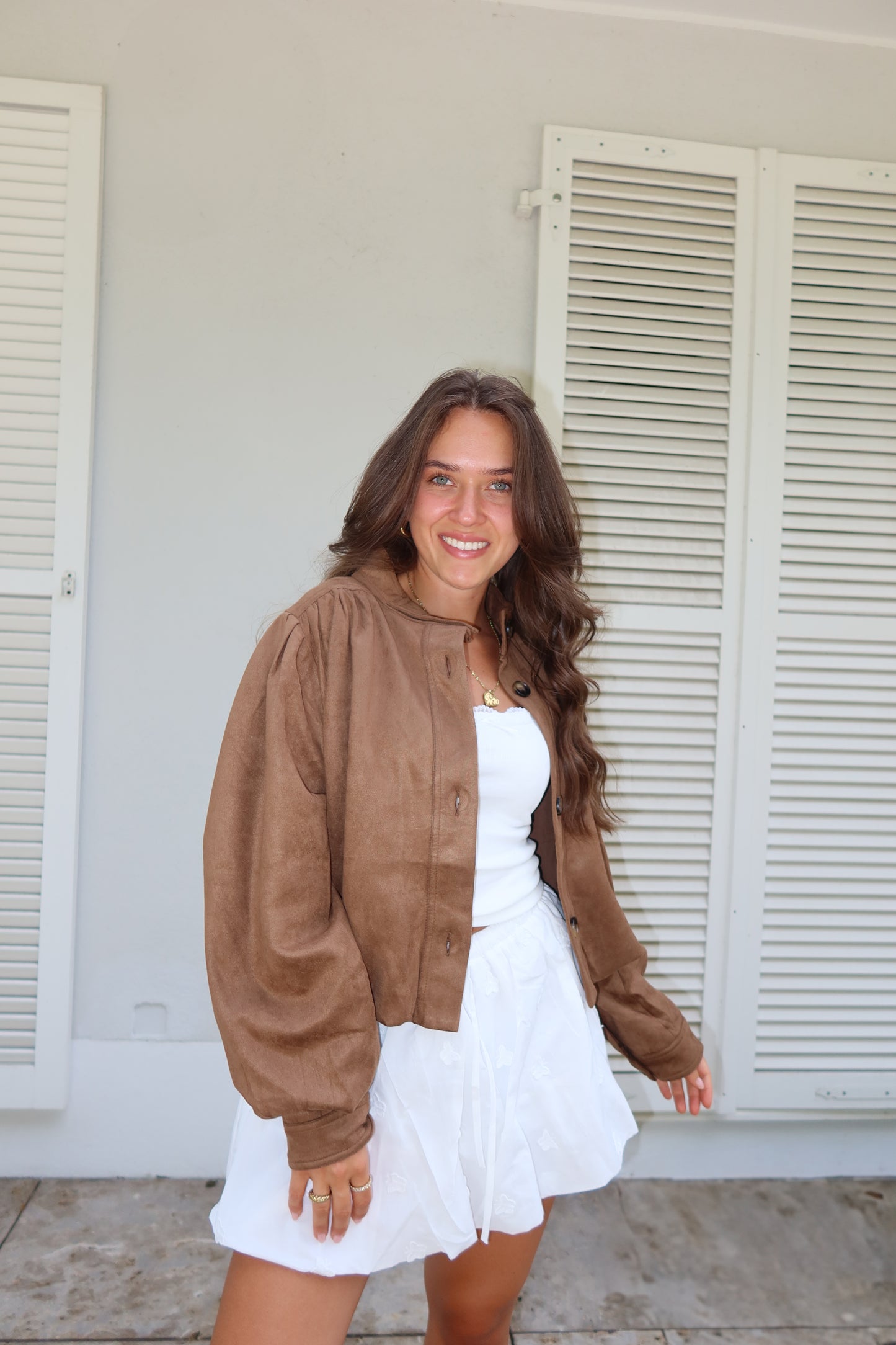 Wildleder Jacke "Miri"