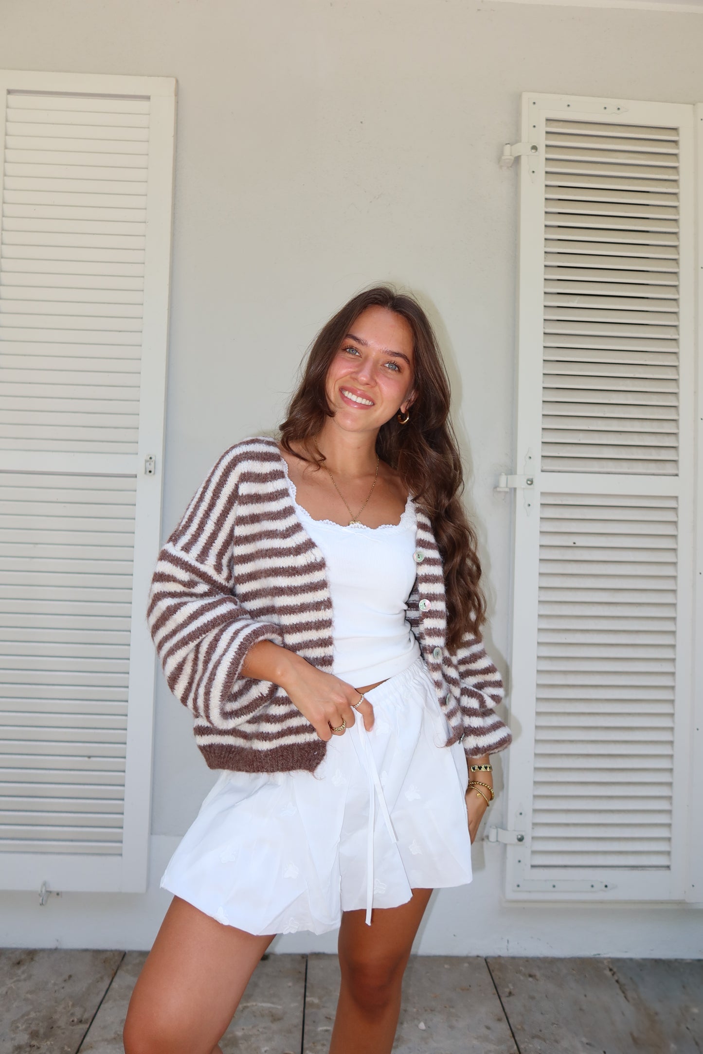 Cardigan Stripe "Karla"