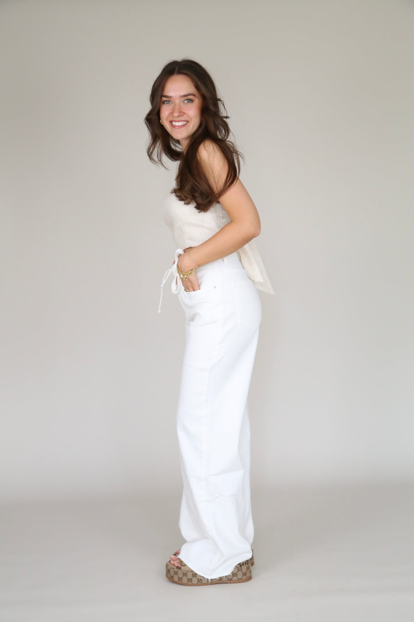 Jeans "Mara" weiß