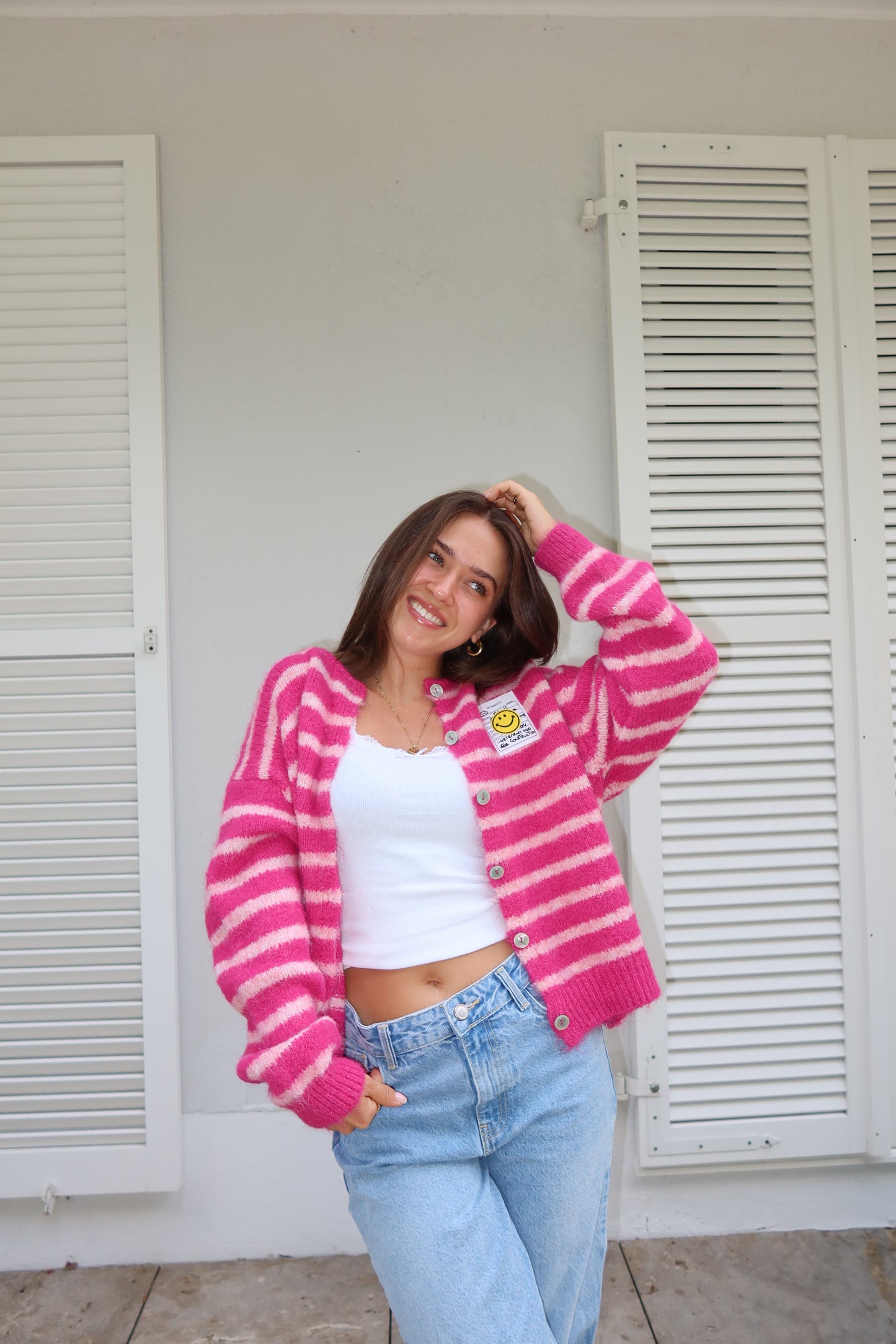Cardigan Stripe "Smilla"