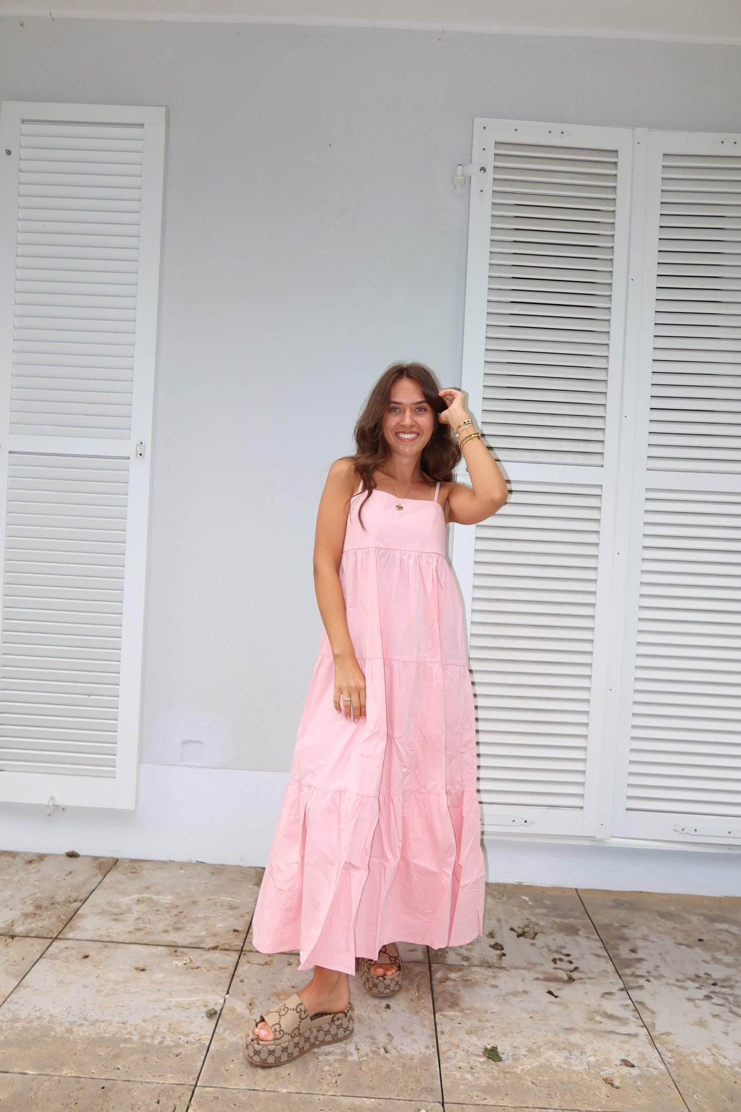 MaxiKleid cotton - Blossom