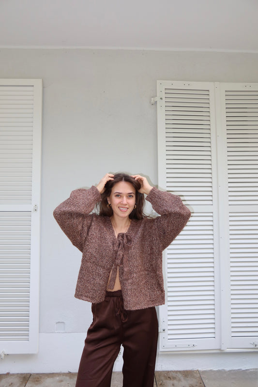Cardigan Knot chocolate