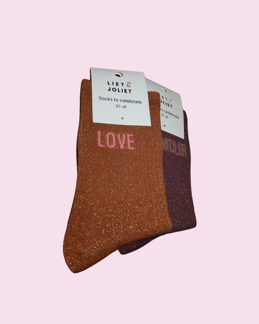 glittery socks LOVE rost