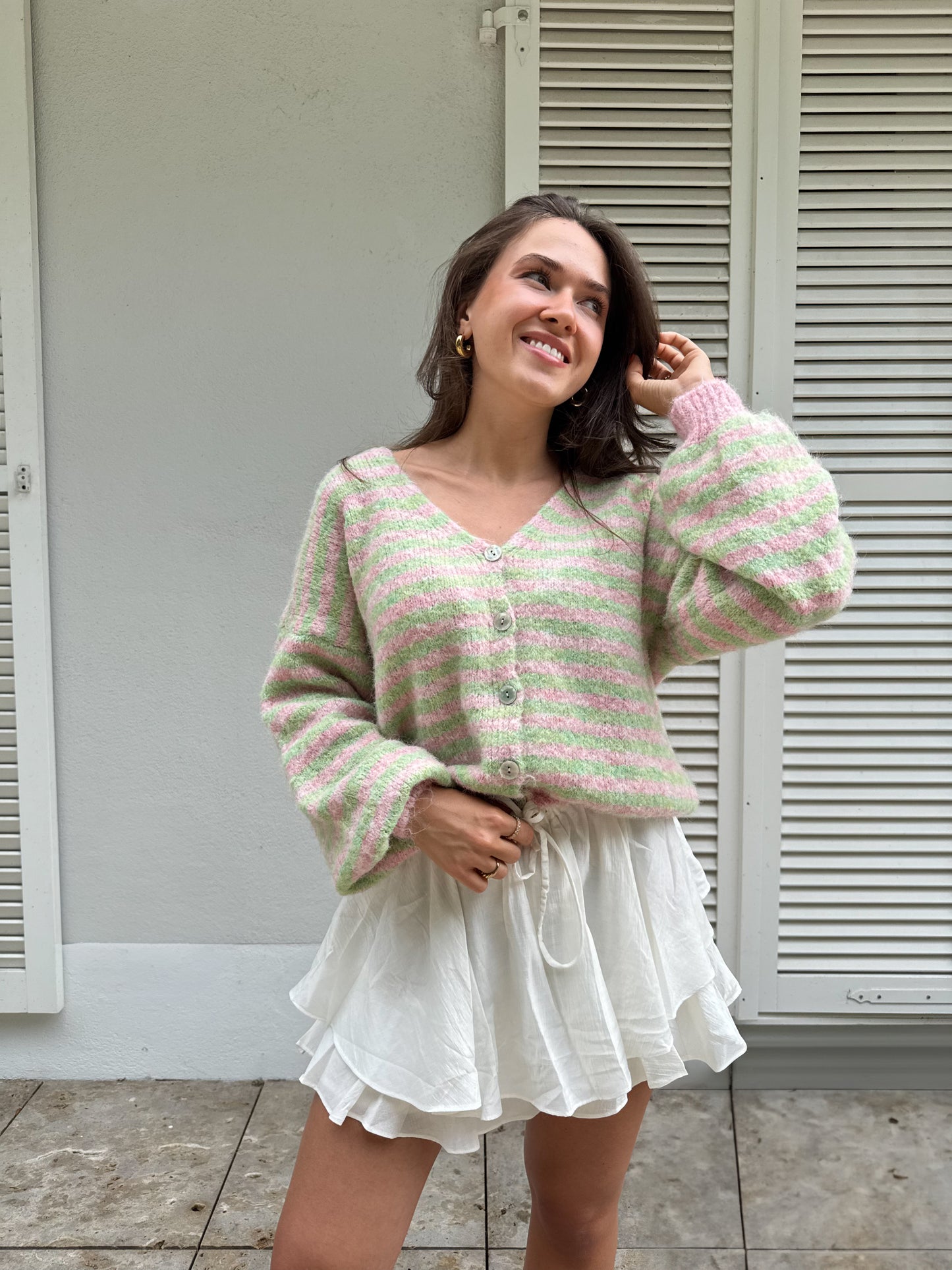 Cardigan Stripe "Karla"