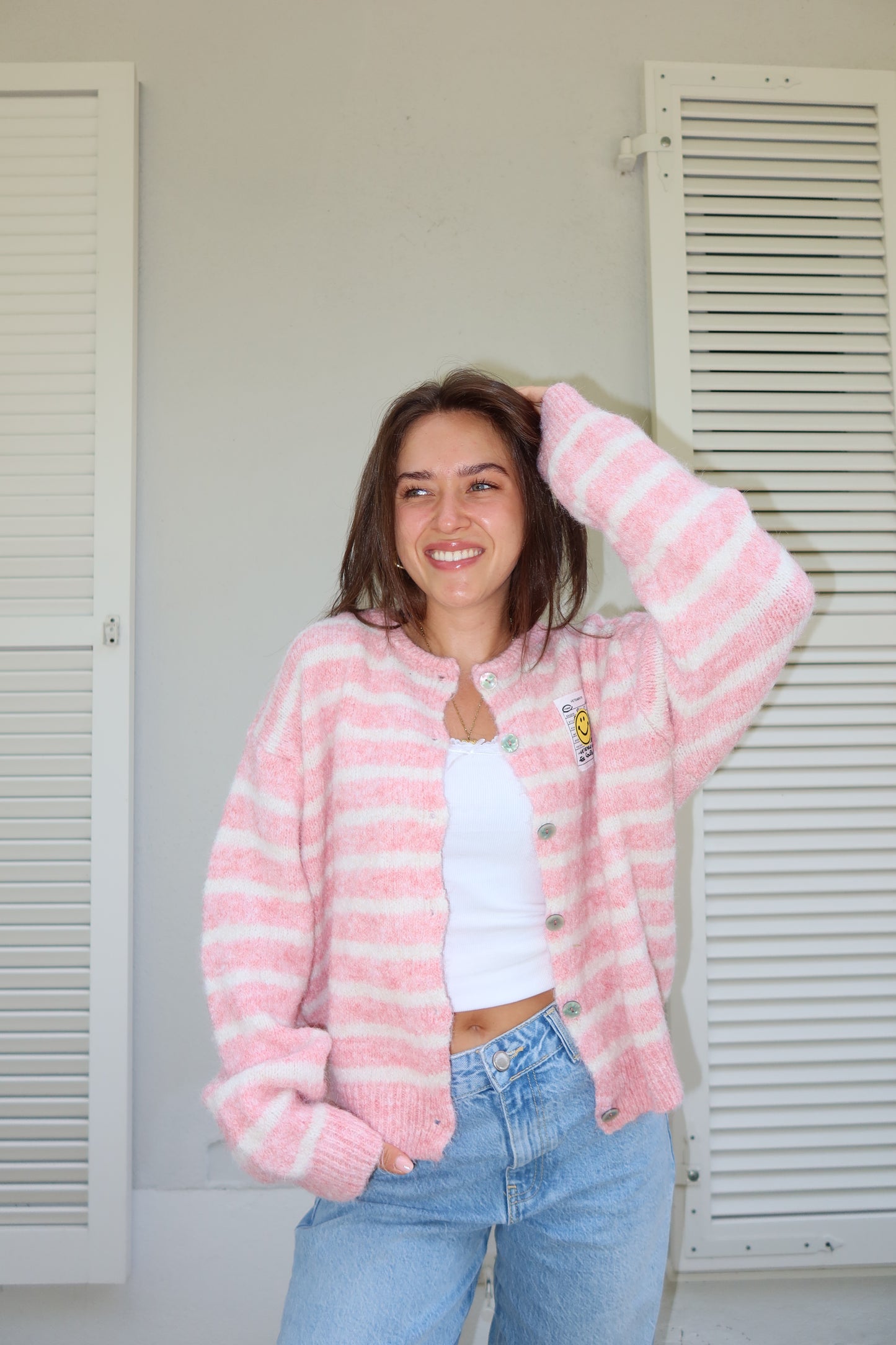 Cardigan Stripe "Smilla"