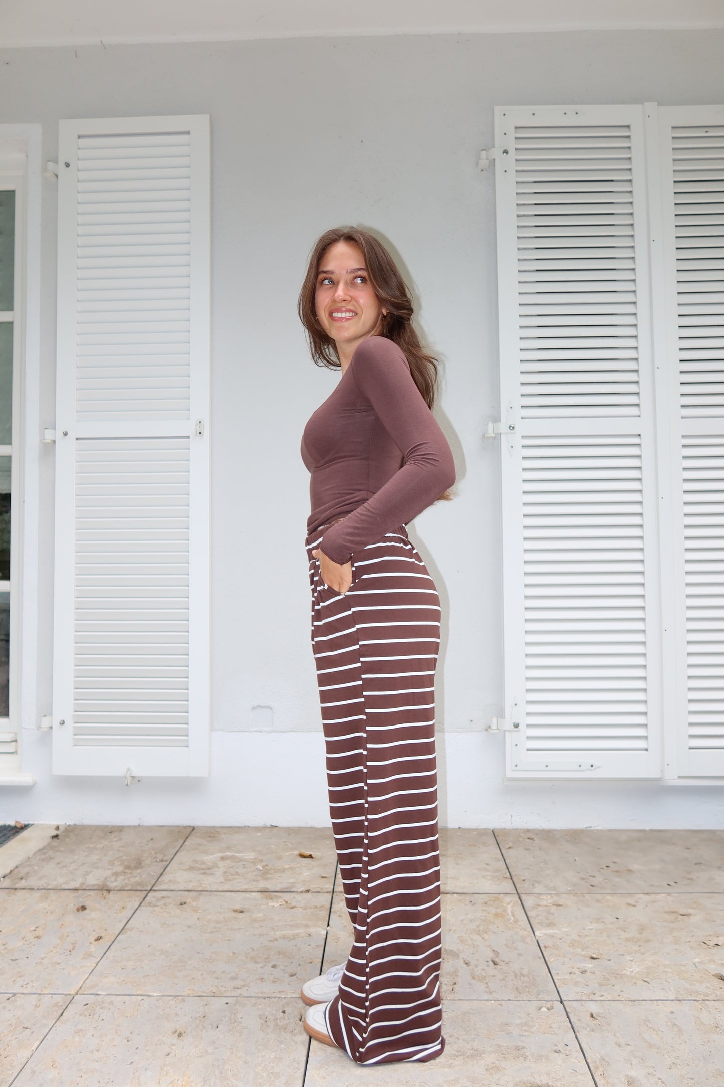 Gestreifte Hose "Milly"