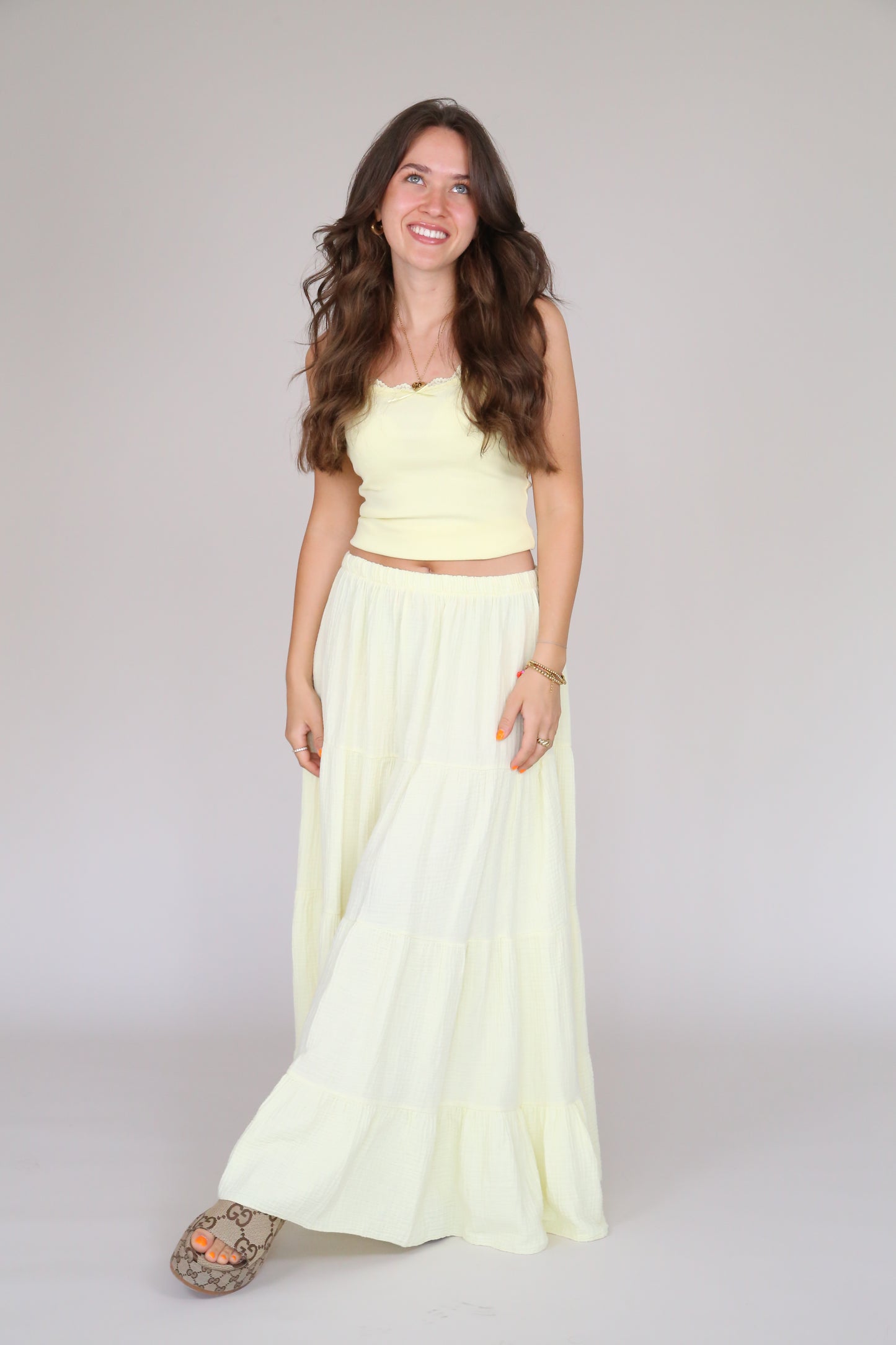 Musselin Maxirock "KaraLII"- Sale