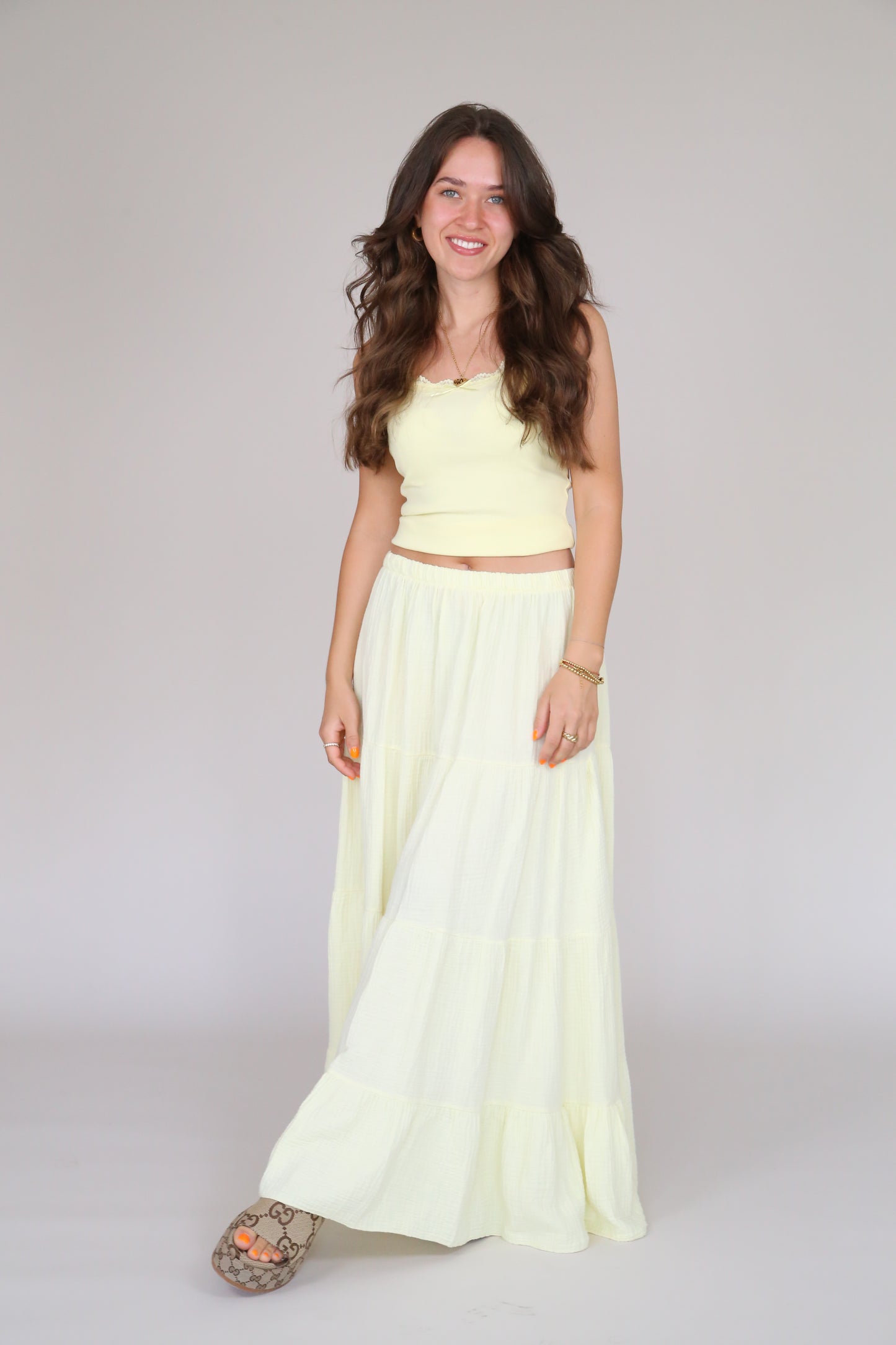 Musselin Maxirock "KaraLII"- Sale
