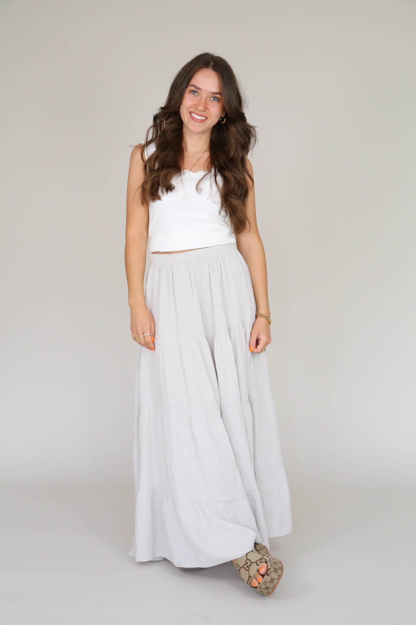 Musselin Maxirock "KaraLII"- Sale