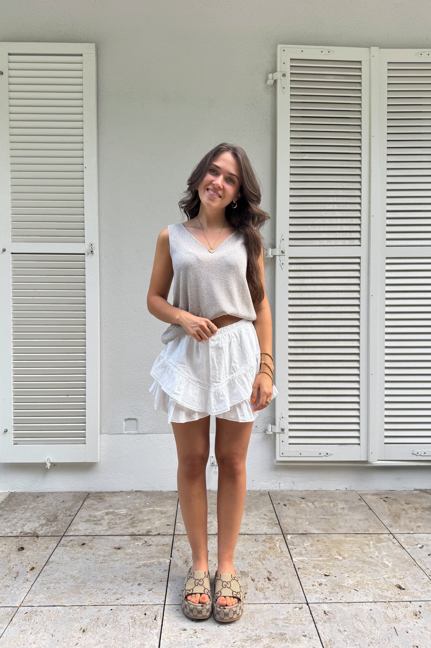 Glittery Top "Leni"
