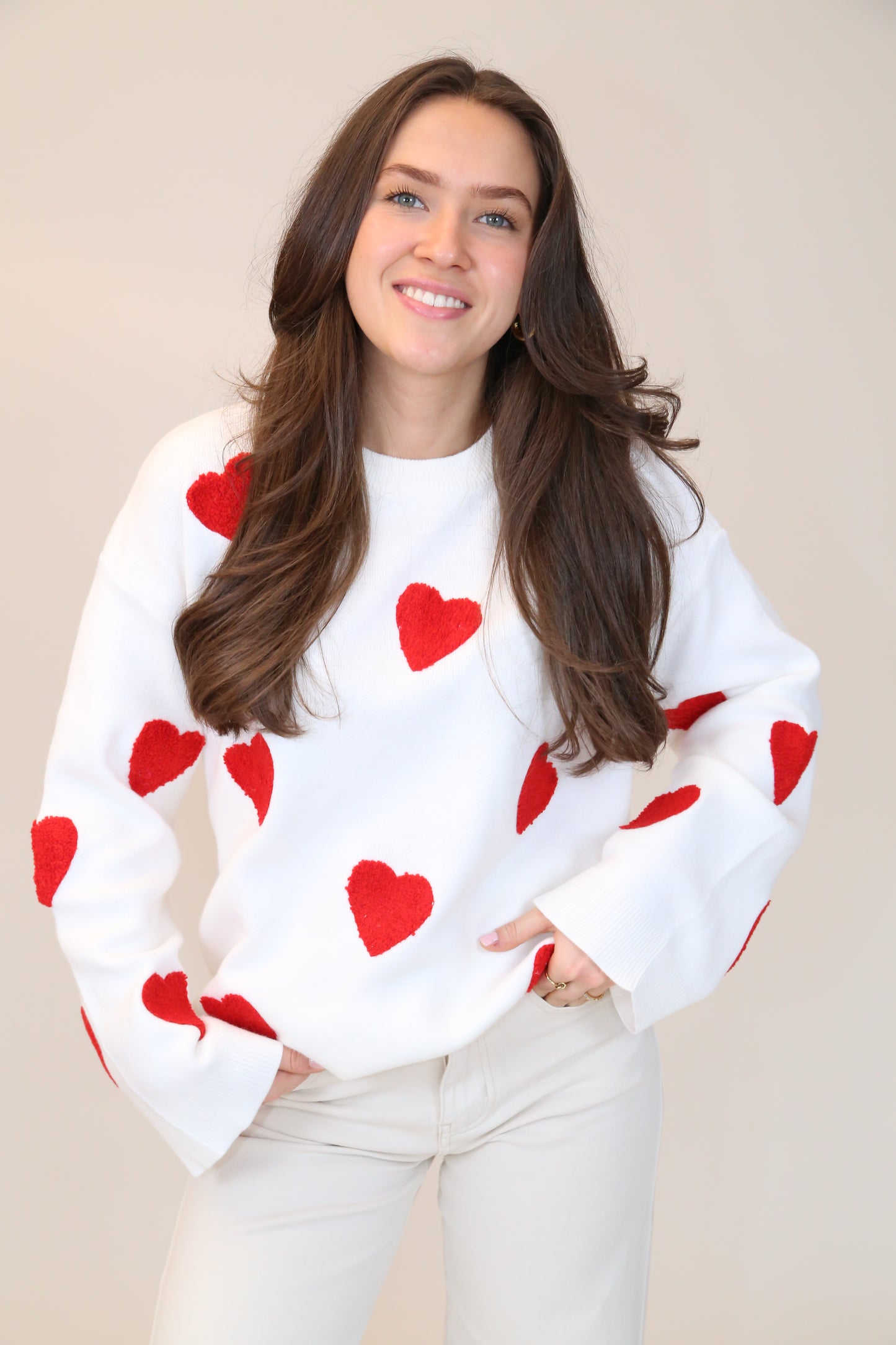 Second Chance Sweatshirt "Red Heart" - vom Umtausch ausgeeschlossen -