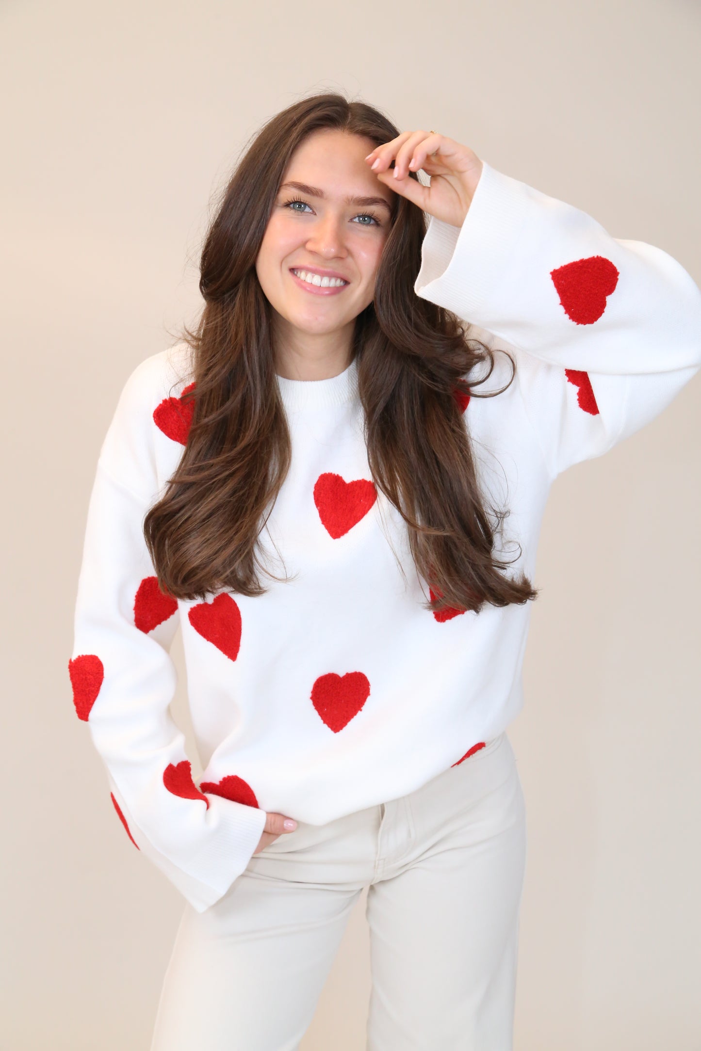 Second Chance Sweatshirt "Red Heart" - vom Umtausch ausgeeschlossen -