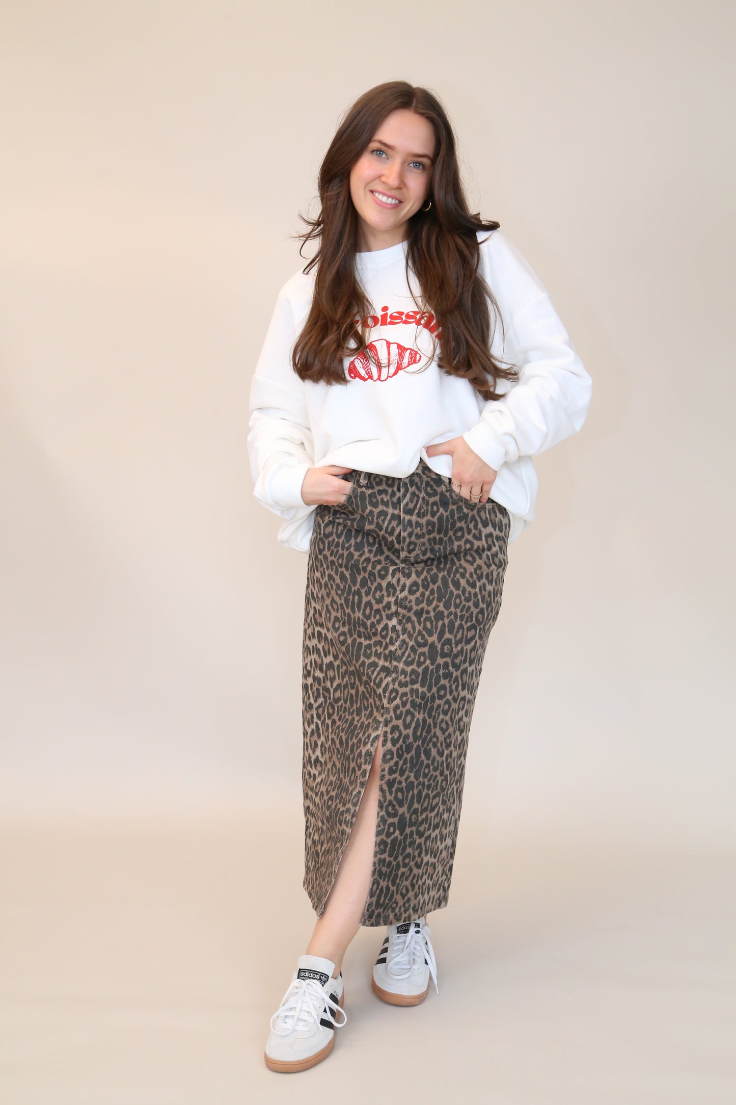 Second Chance Sweatshirt "Croissant" - vom Umtausch ausgeeschlossen -