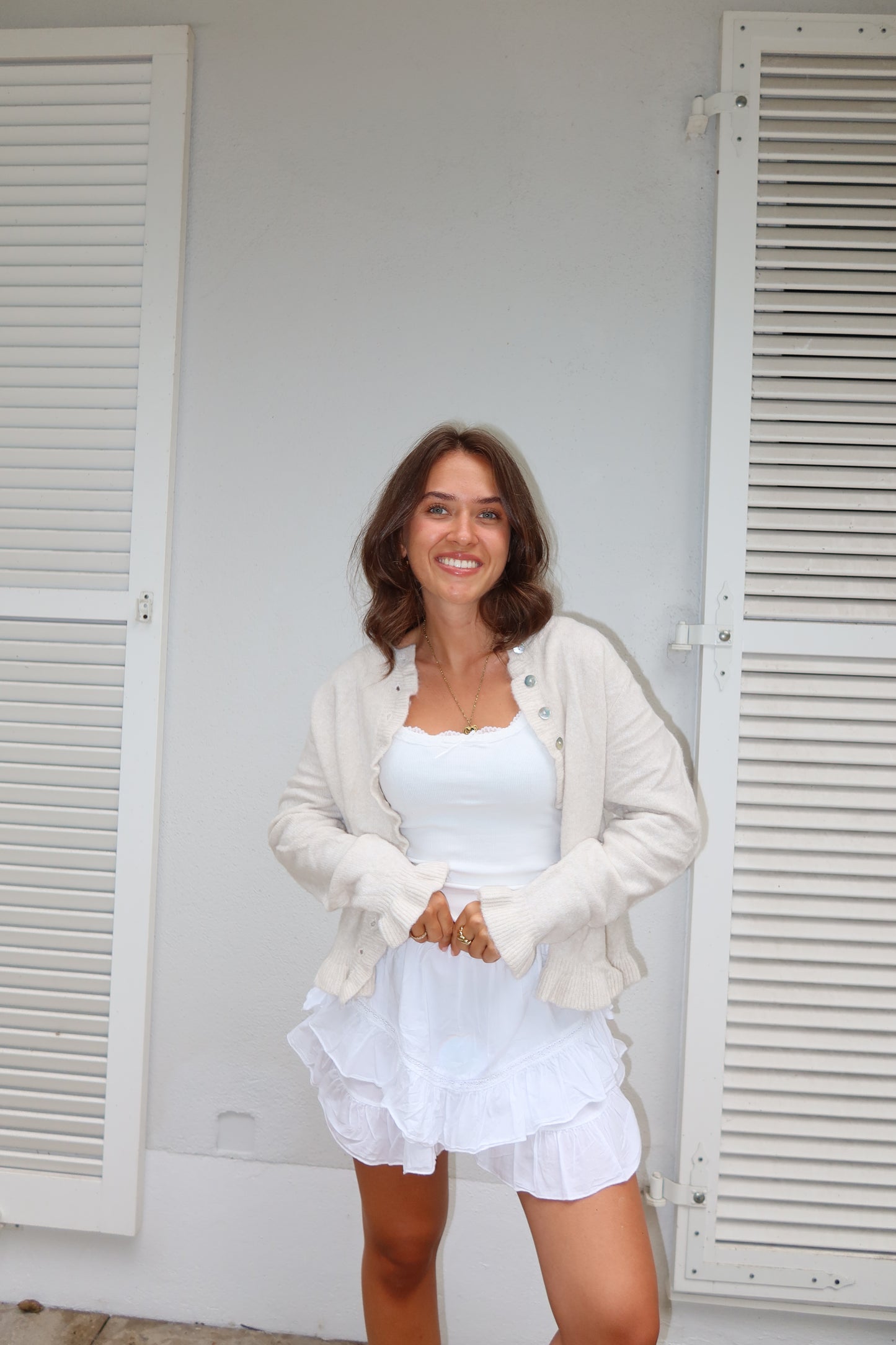 Rüschen Cardigan "ClaraLII"