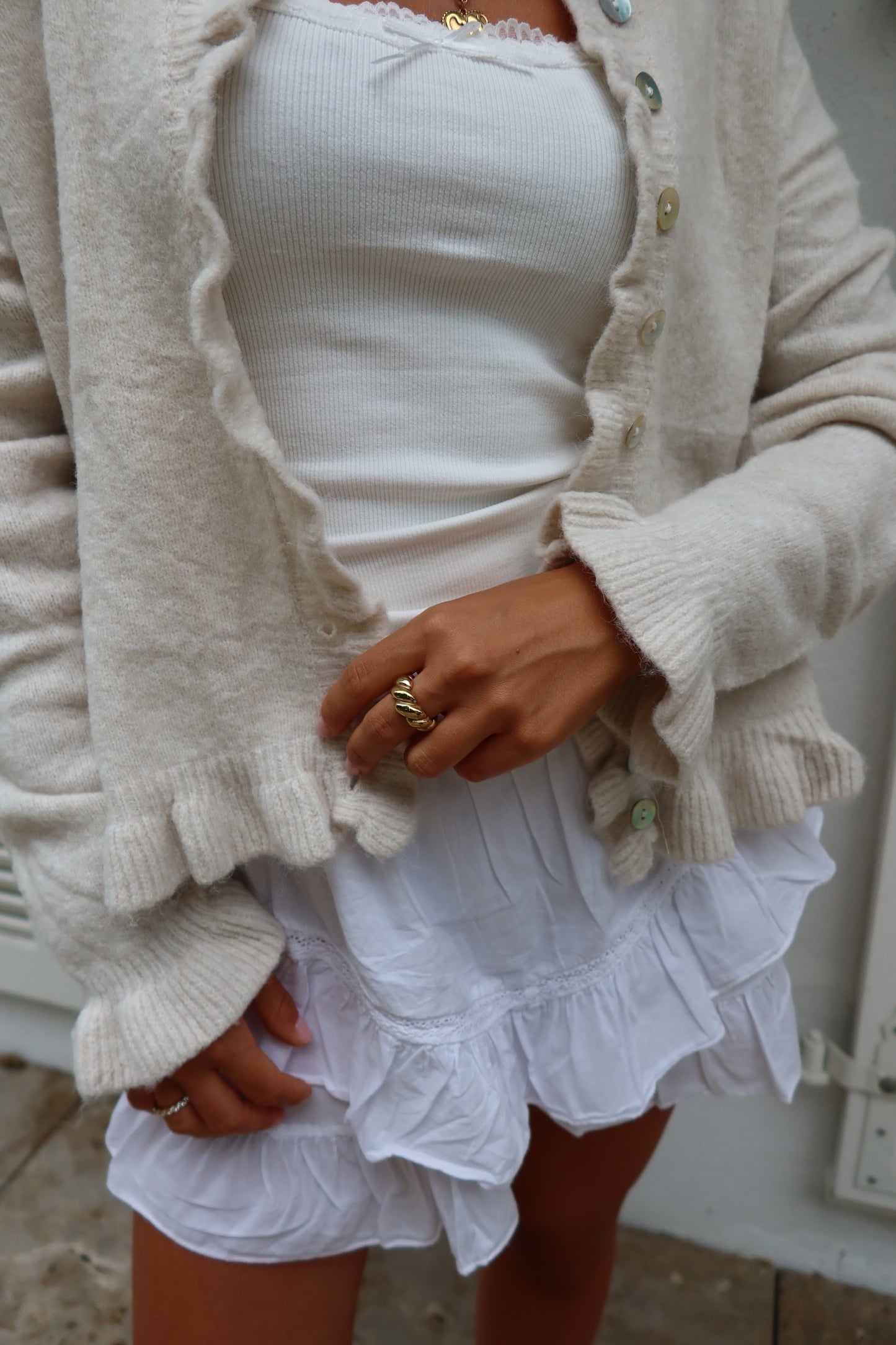 Rüschen Cardigan "ClaraLII"