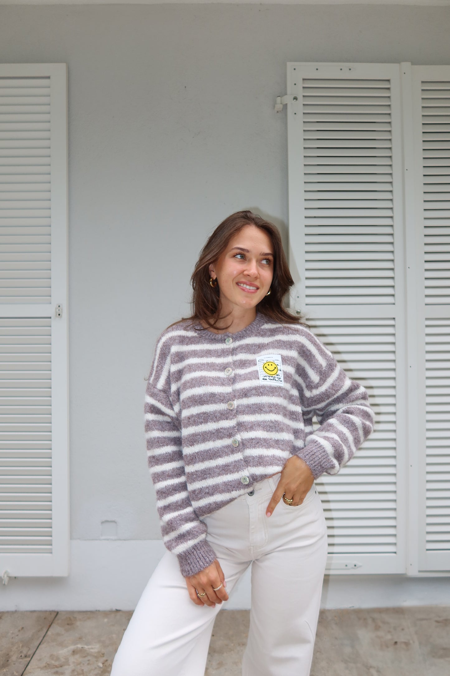 Cardigan Stripe "Smilla"