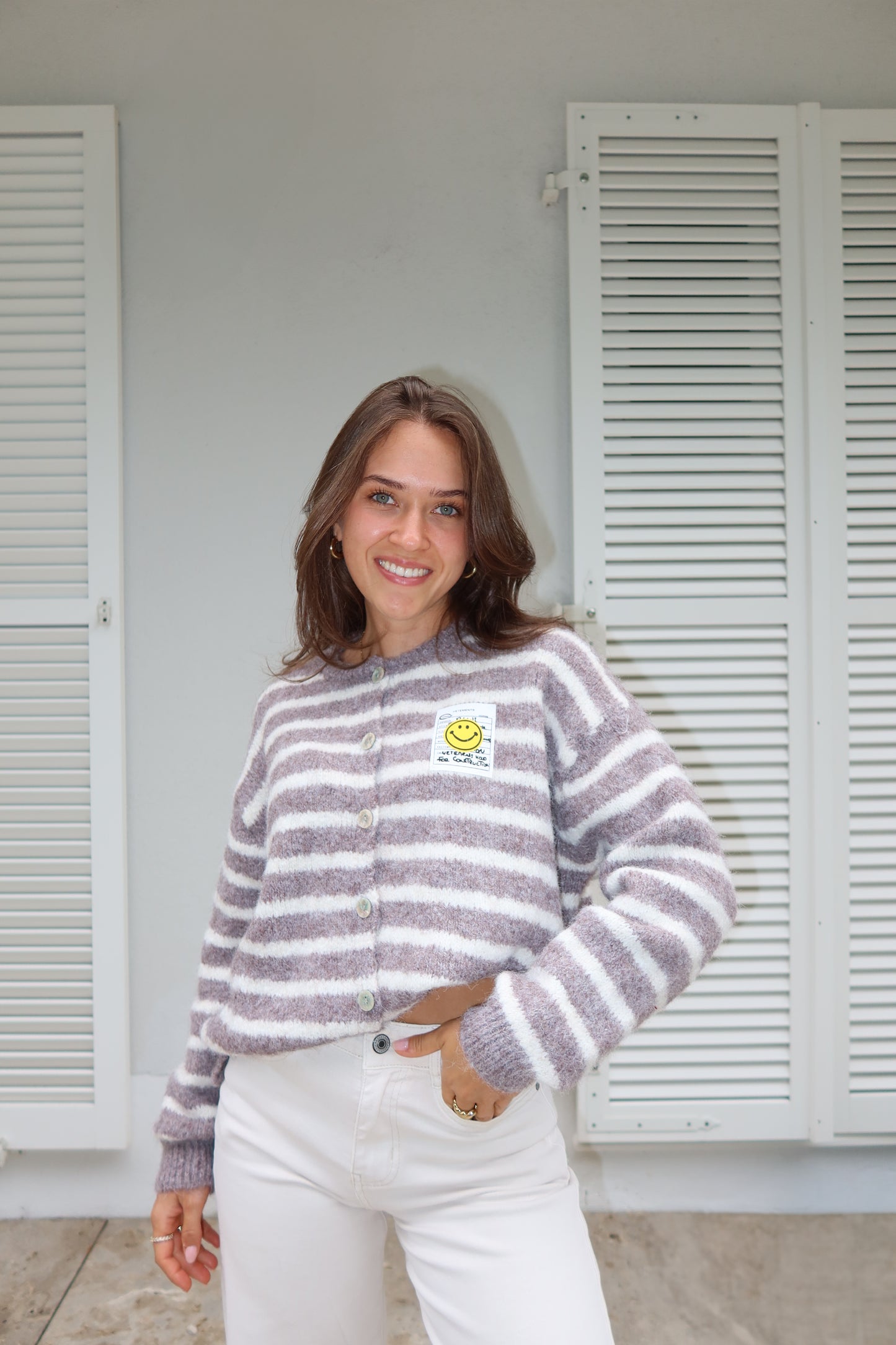 Cardigan Stripe "Smilla"