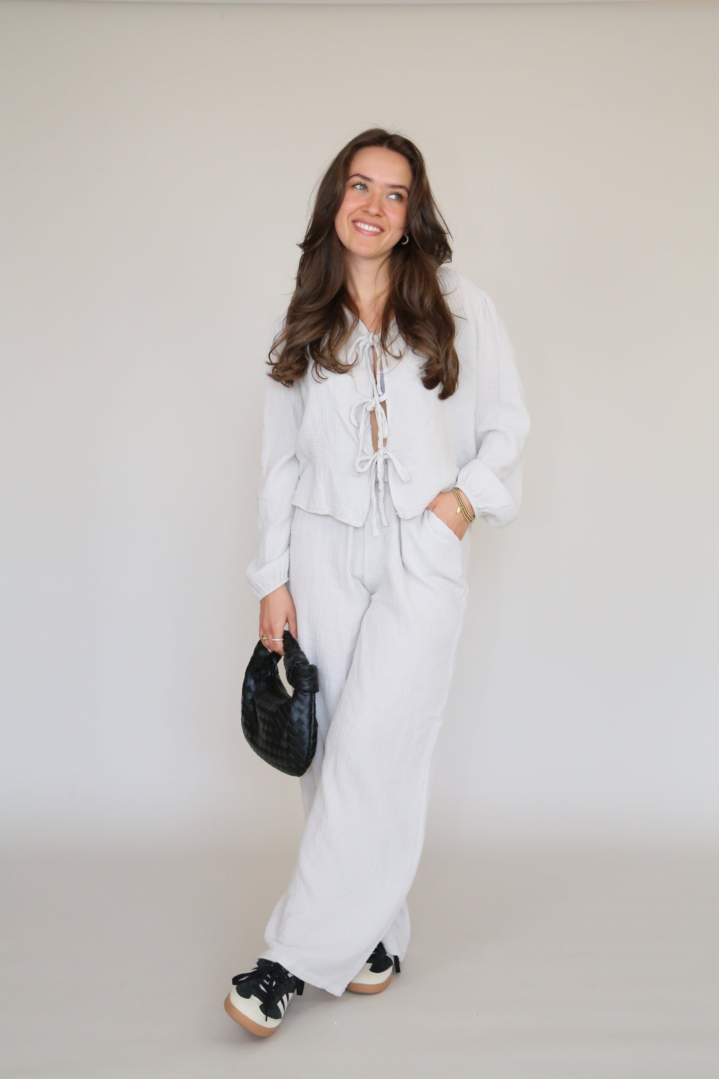 Musselin Hose - Beige