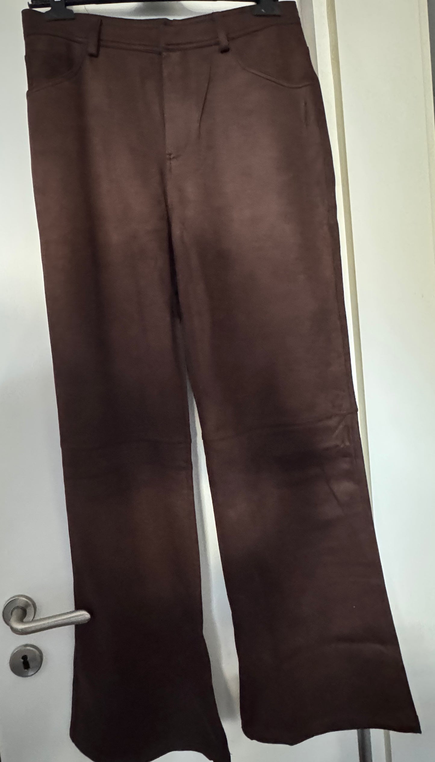 Soft vegan Wildlederhose