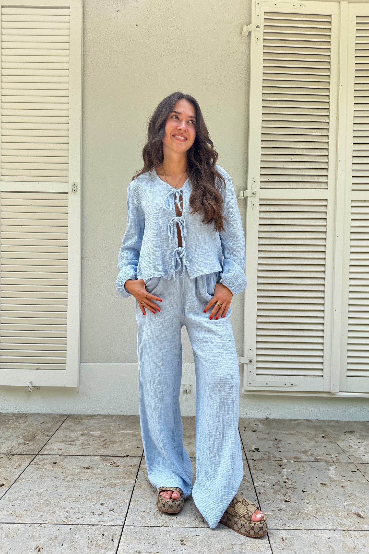 Musselin Hose "ChiaraLII" - Sale