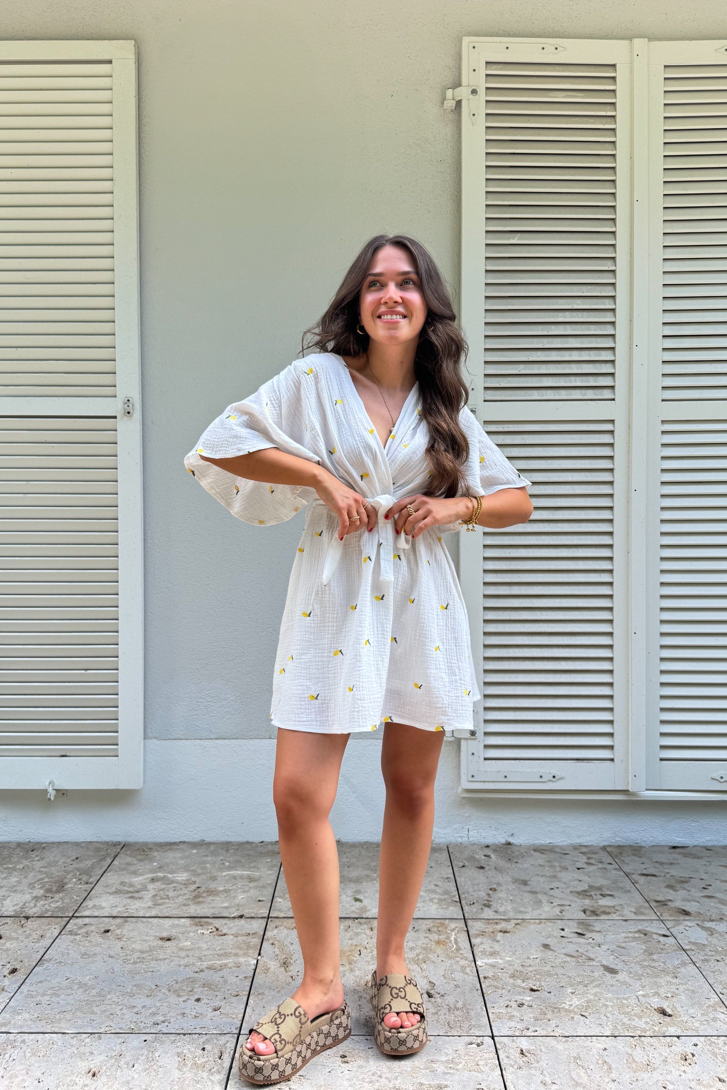 Musselin Kleid "Lima"