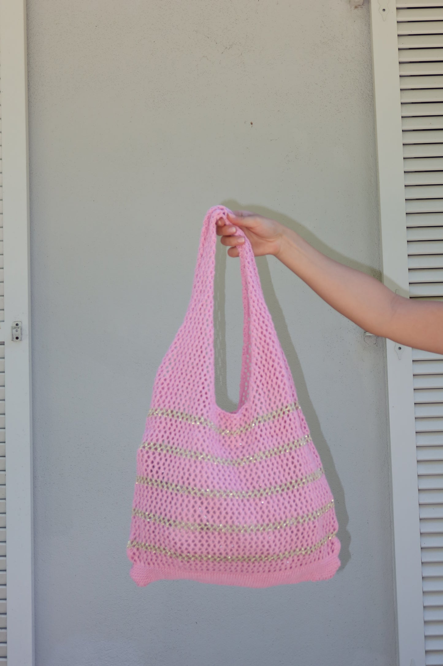 Häkeltasche - Pink