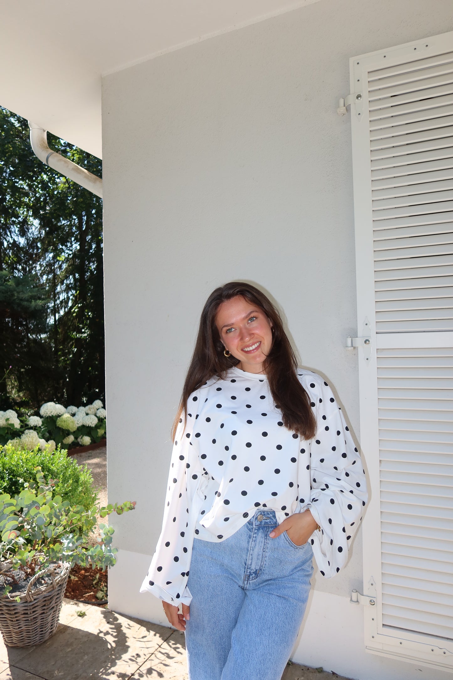 Longsleeve Polkadot Oversize