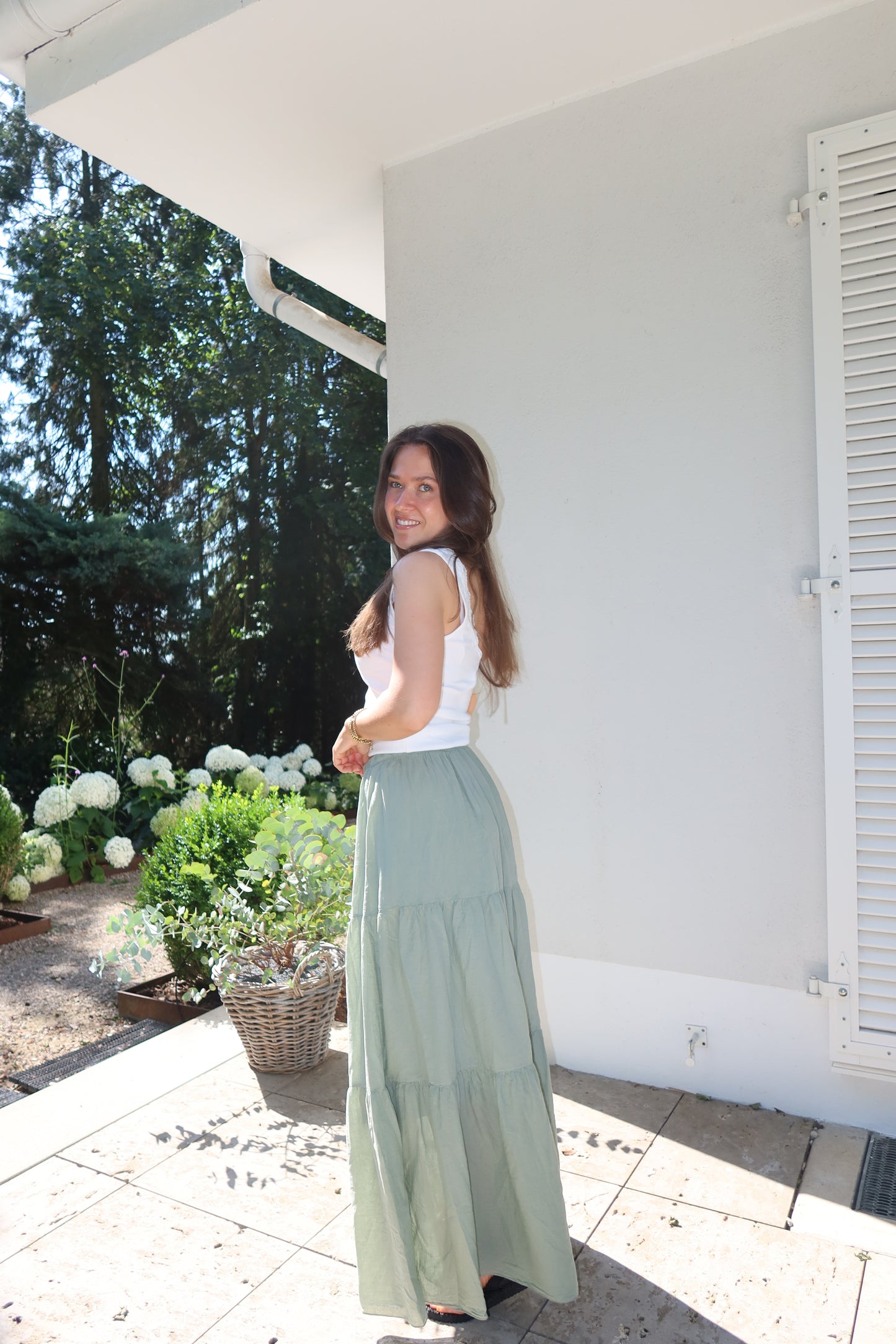 Maxi Skirt - Khaki
