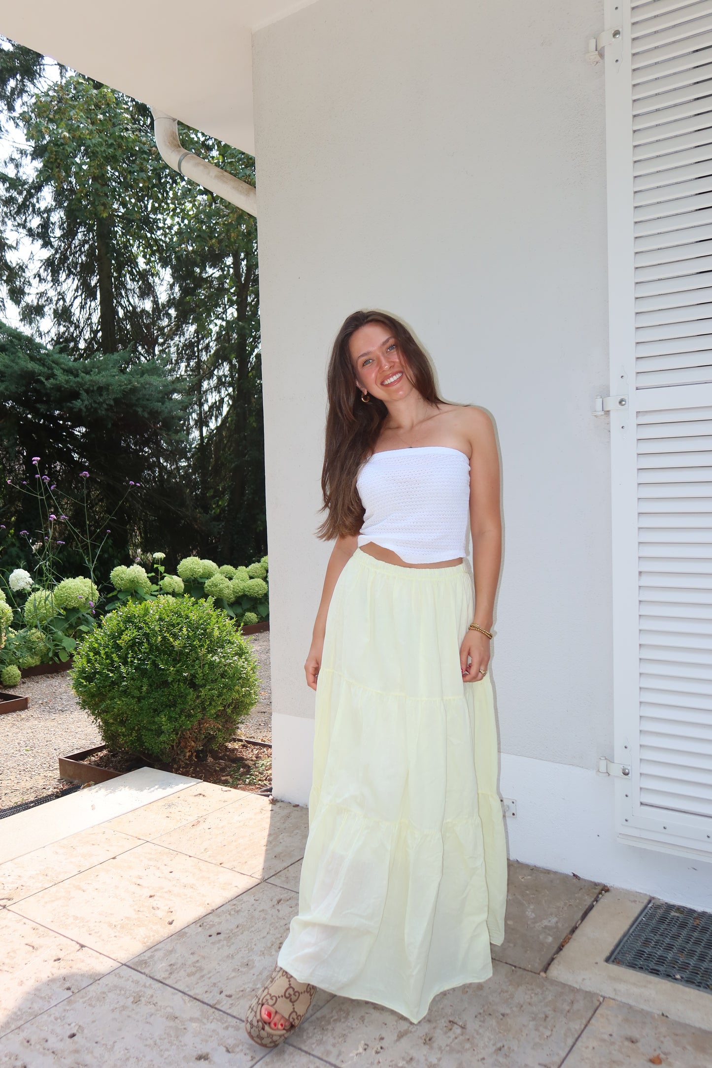 Maxi Skirt - Yellow