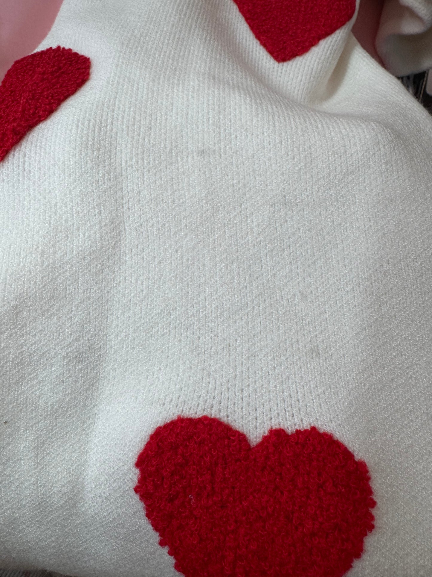 Second Chance Sweatshirt "Red Heart" - vom Umtausch ausgeeschlossen -