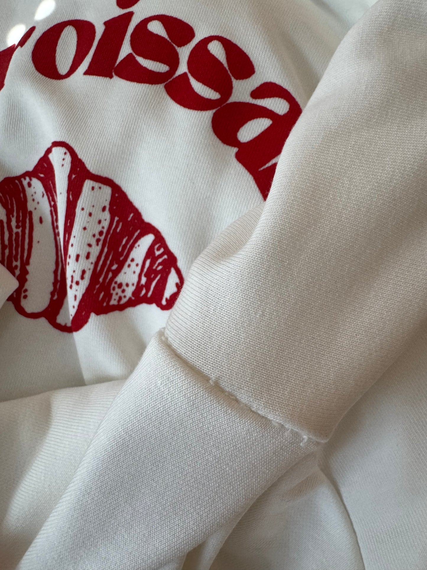 Second Chance Sweatshirt "Croissant" - vom Umtausch ausgeeschlossen -