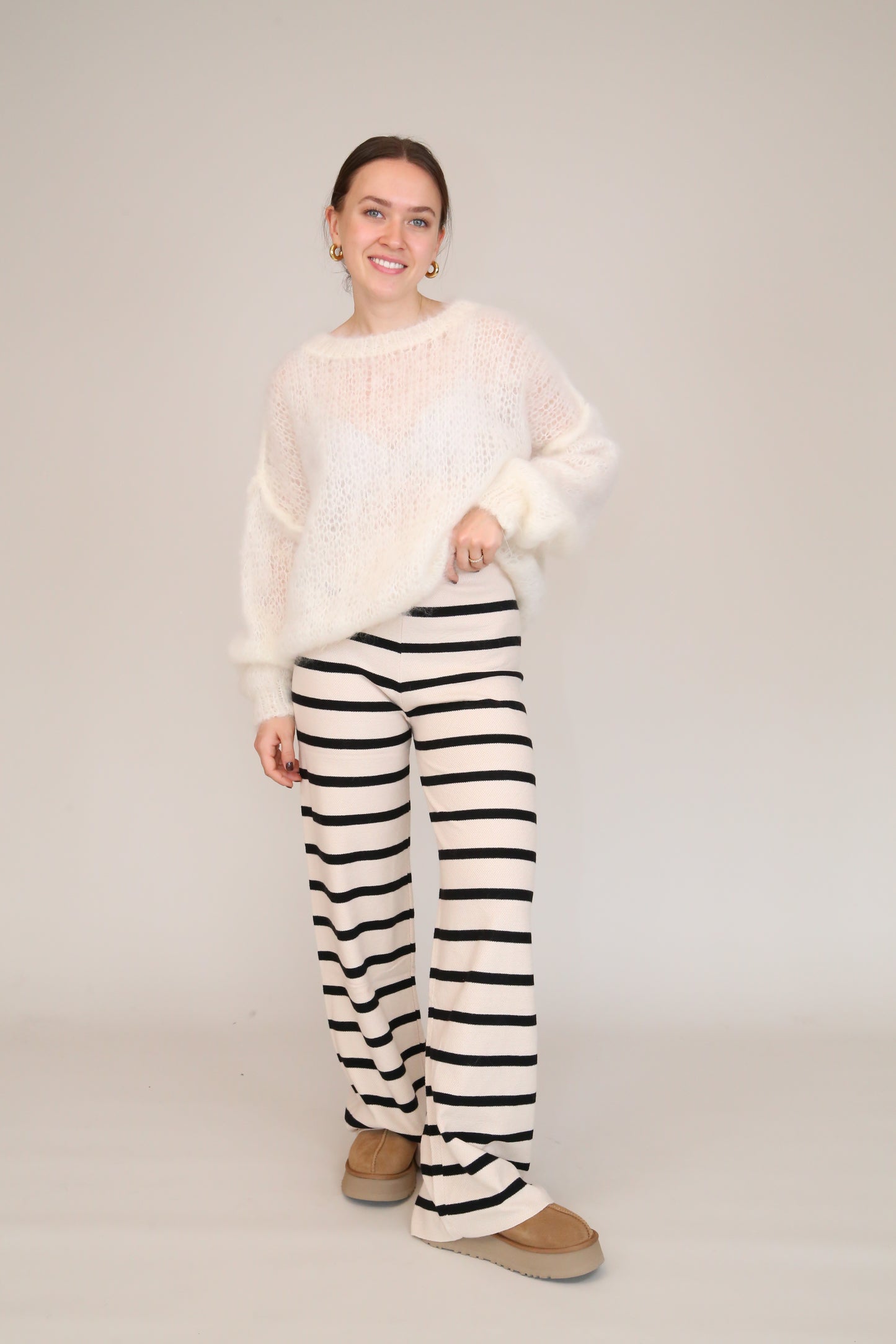 Gestreifte Hose "Moon"