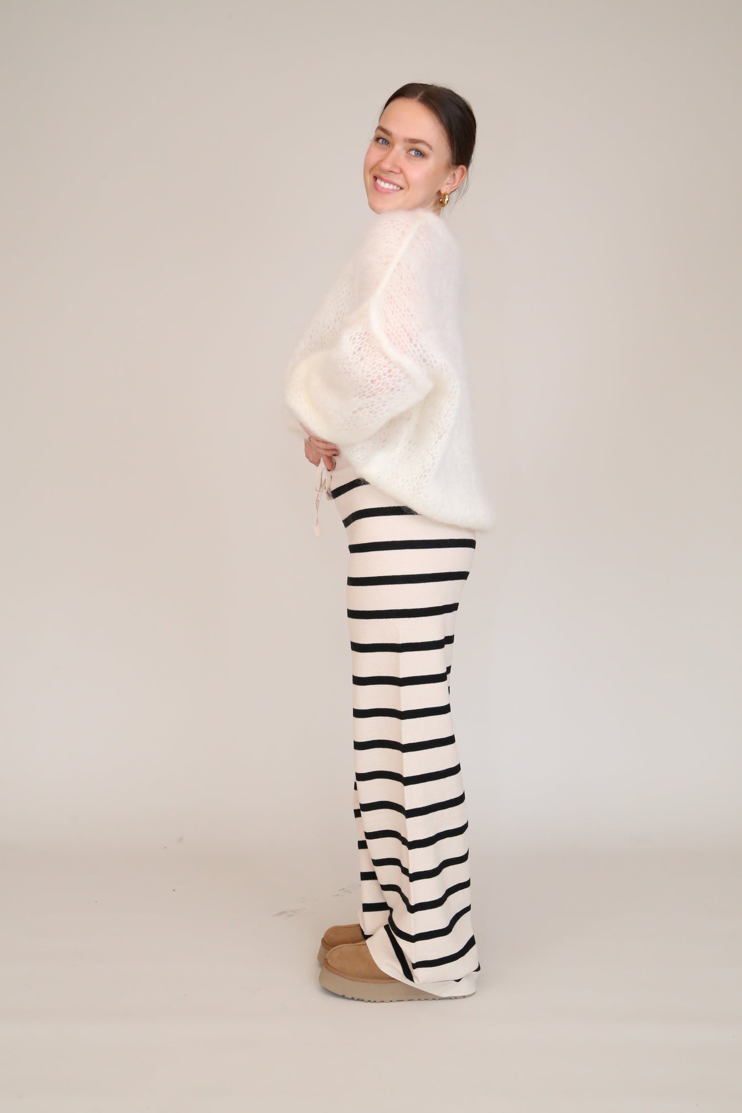 Gestreifte Hose "Moon"