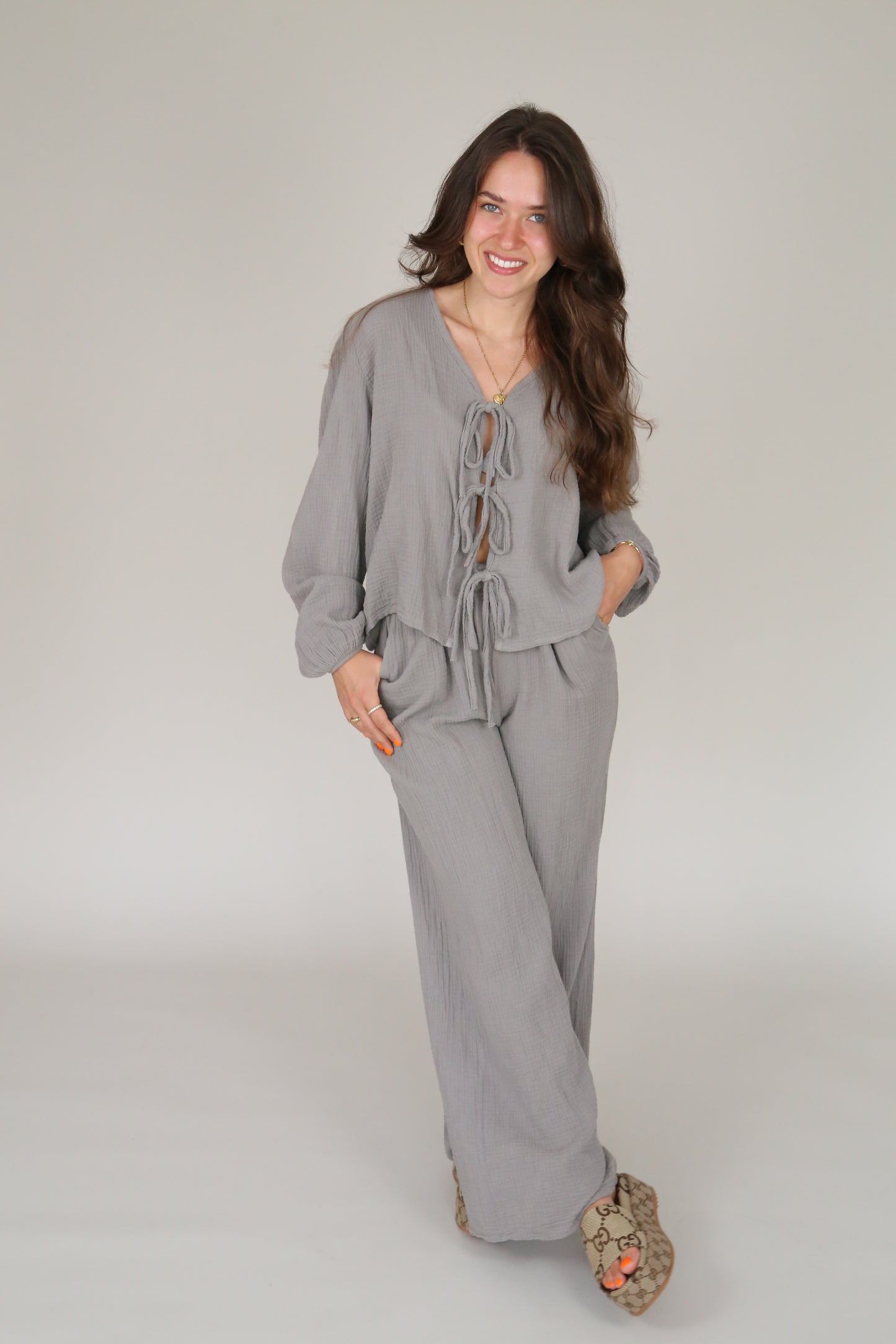 Musselin Bluse "ChiaraLII" - Sale