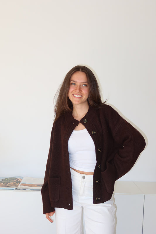 Cardigan • Espresso